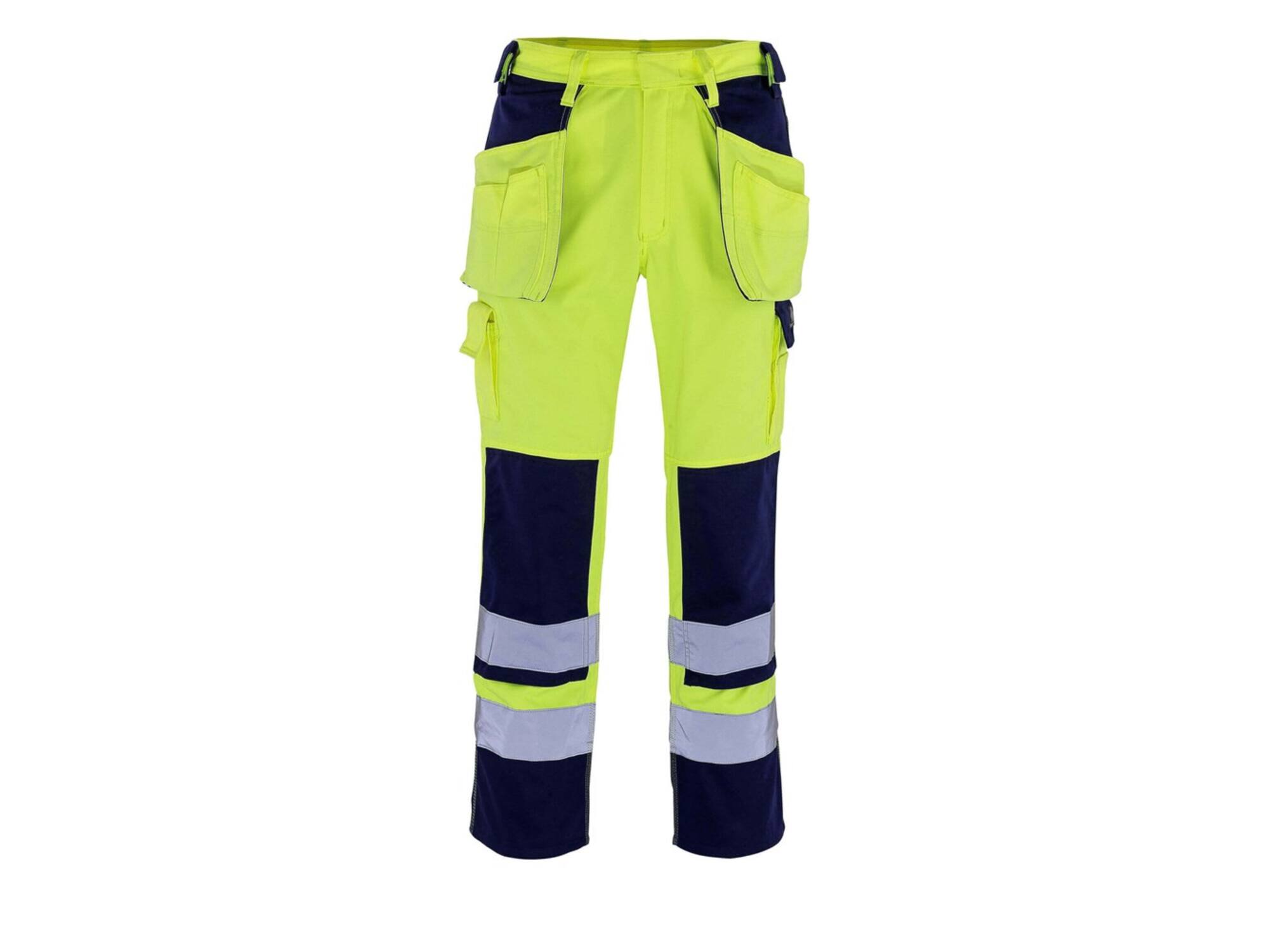 Mascot Almas werkbroek holster pockets geel/marine 82C54