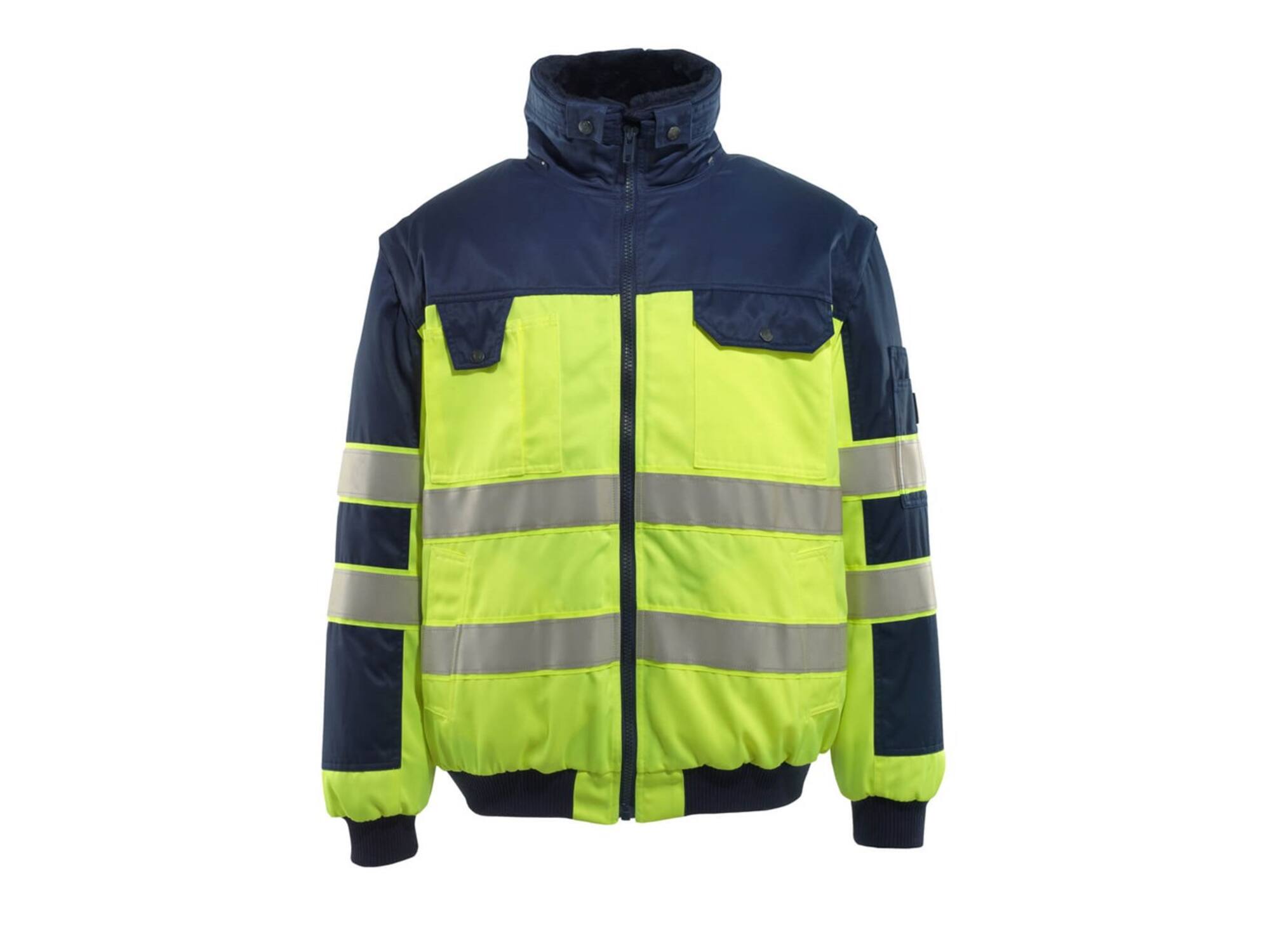 MASCOT Livigno pilotjack GEEL/MARINE 4XL