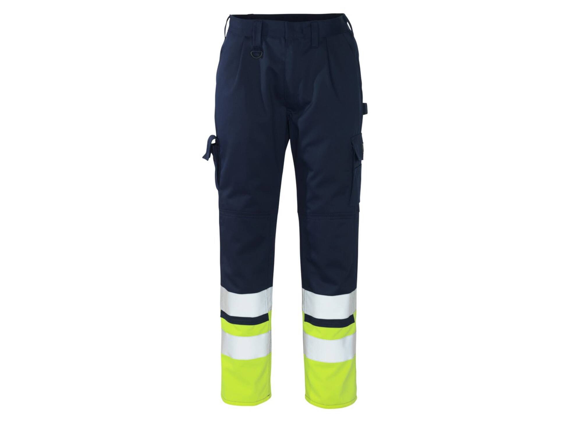 MASCOT Patos werkbroek MARINE/GEEL 82C47