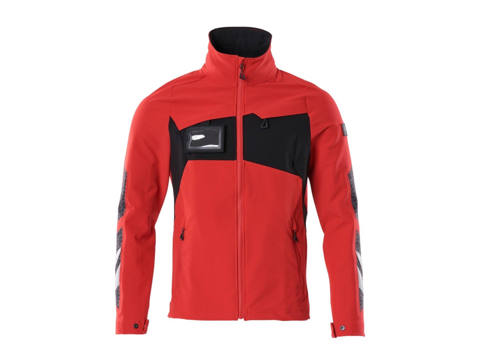 MASCOT Jack stretch SIGNAALROOD/ZWART M