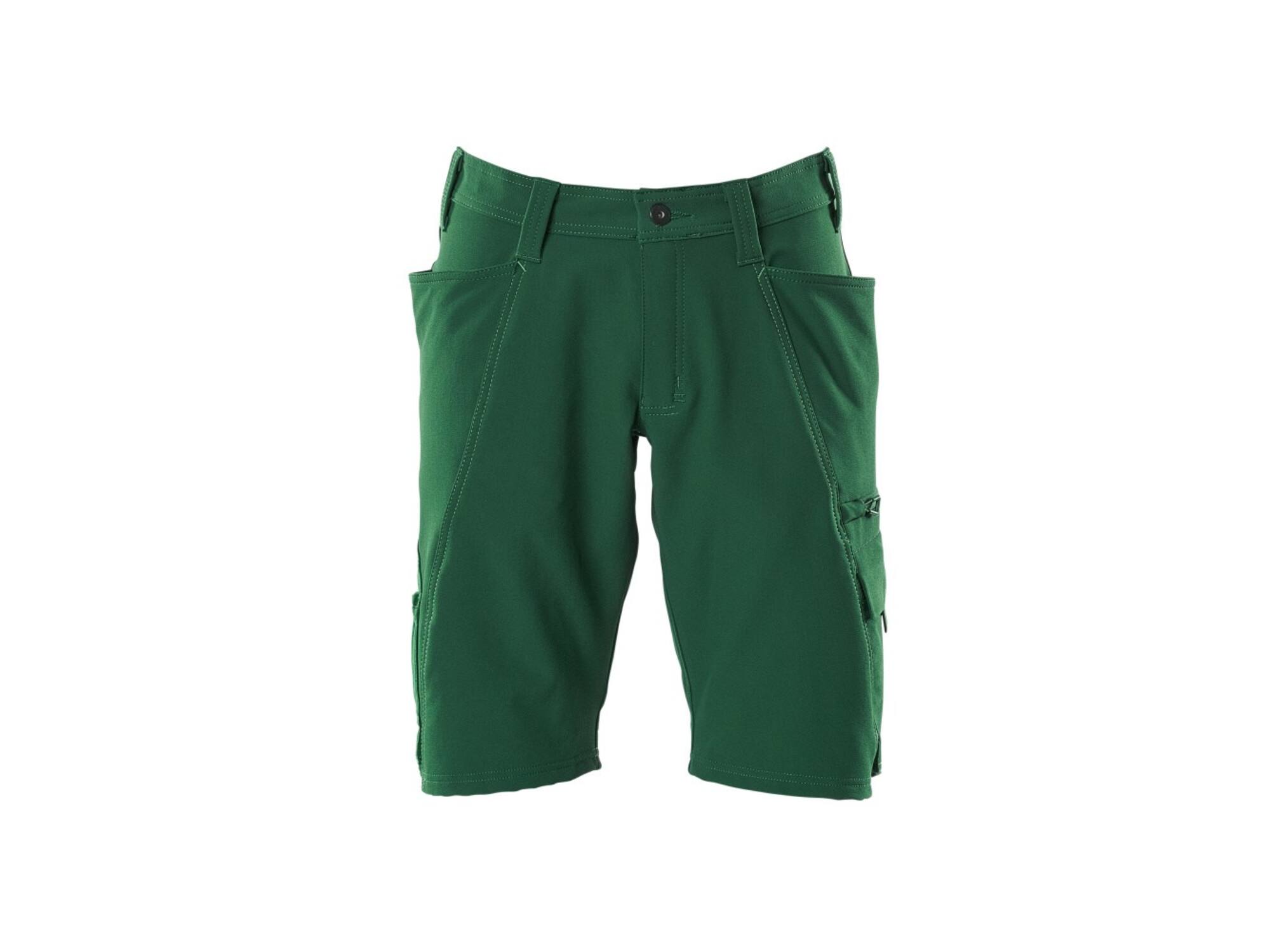 MASCOT Korte werkbroek stretch GROEN C64