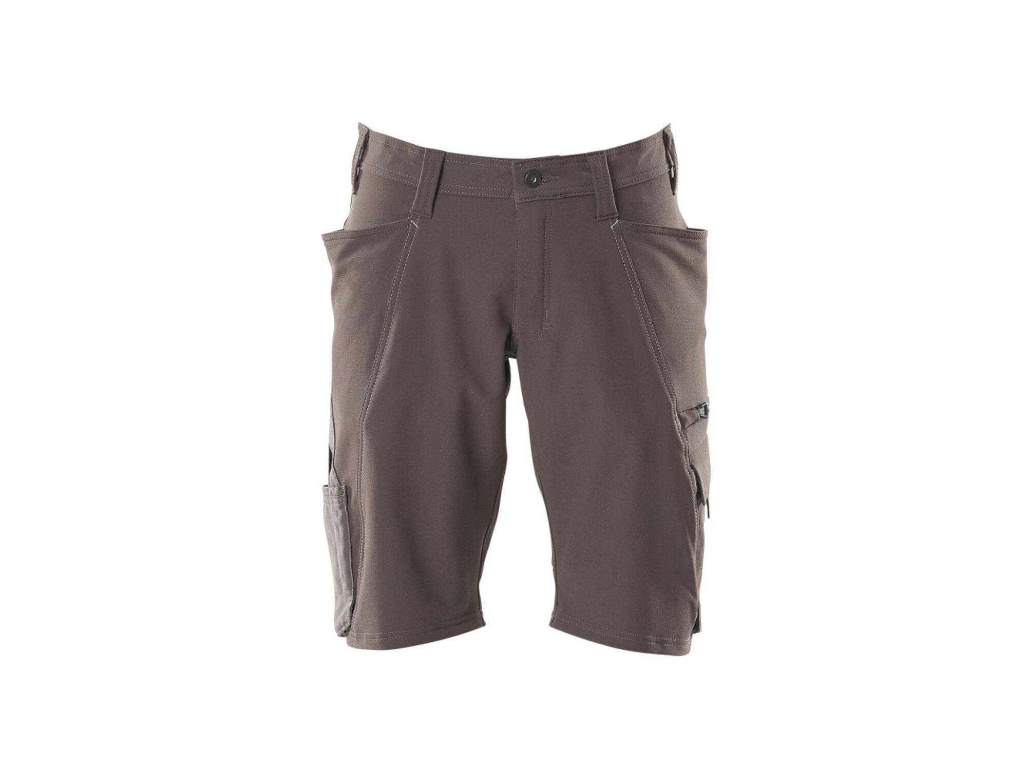 MASCOT Korte werkbroek stretch DONKERANTRACIET C45