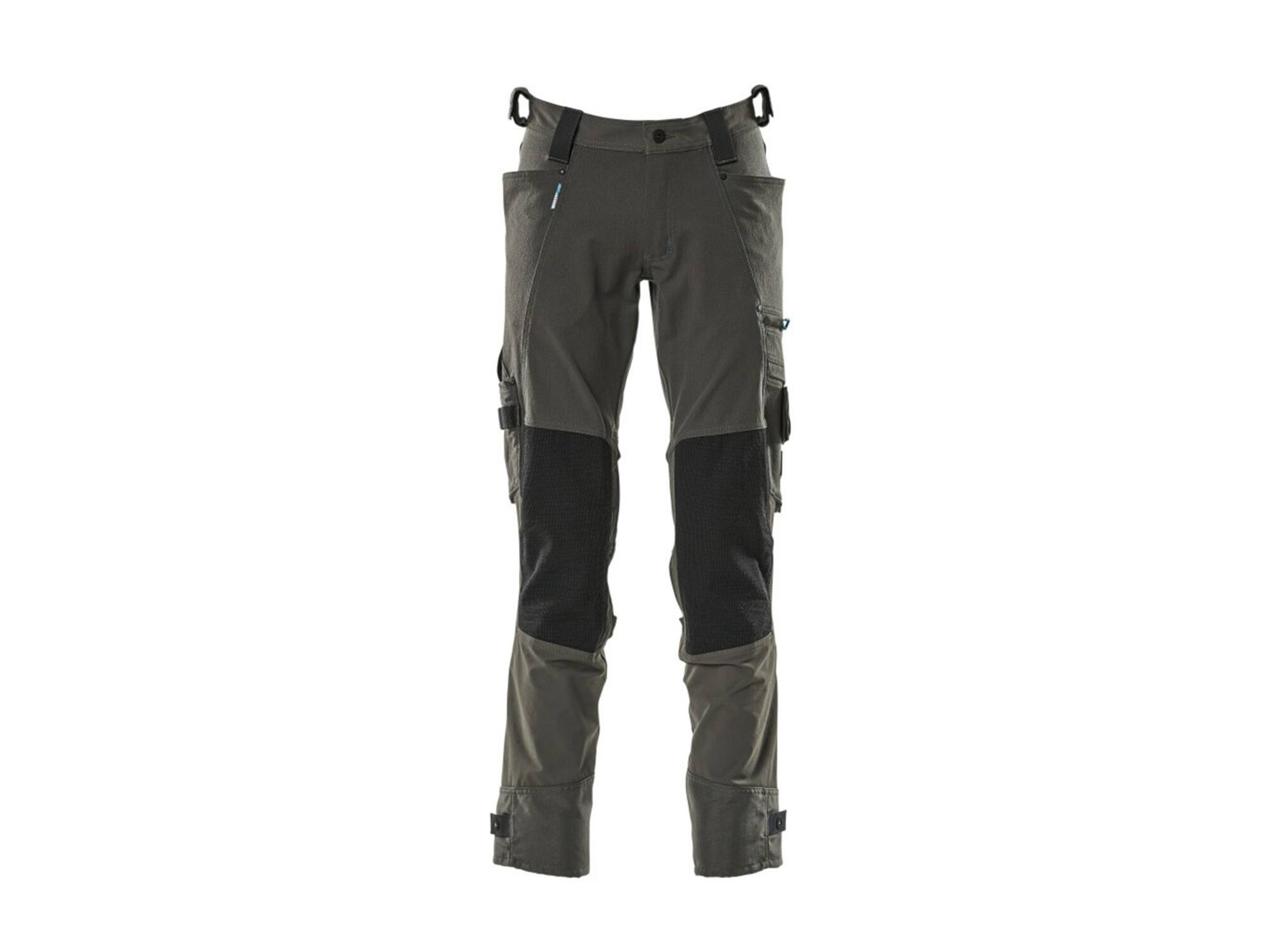 Mascot Werkbroek stretch met cordura kniezakken donker antraciet 76C43