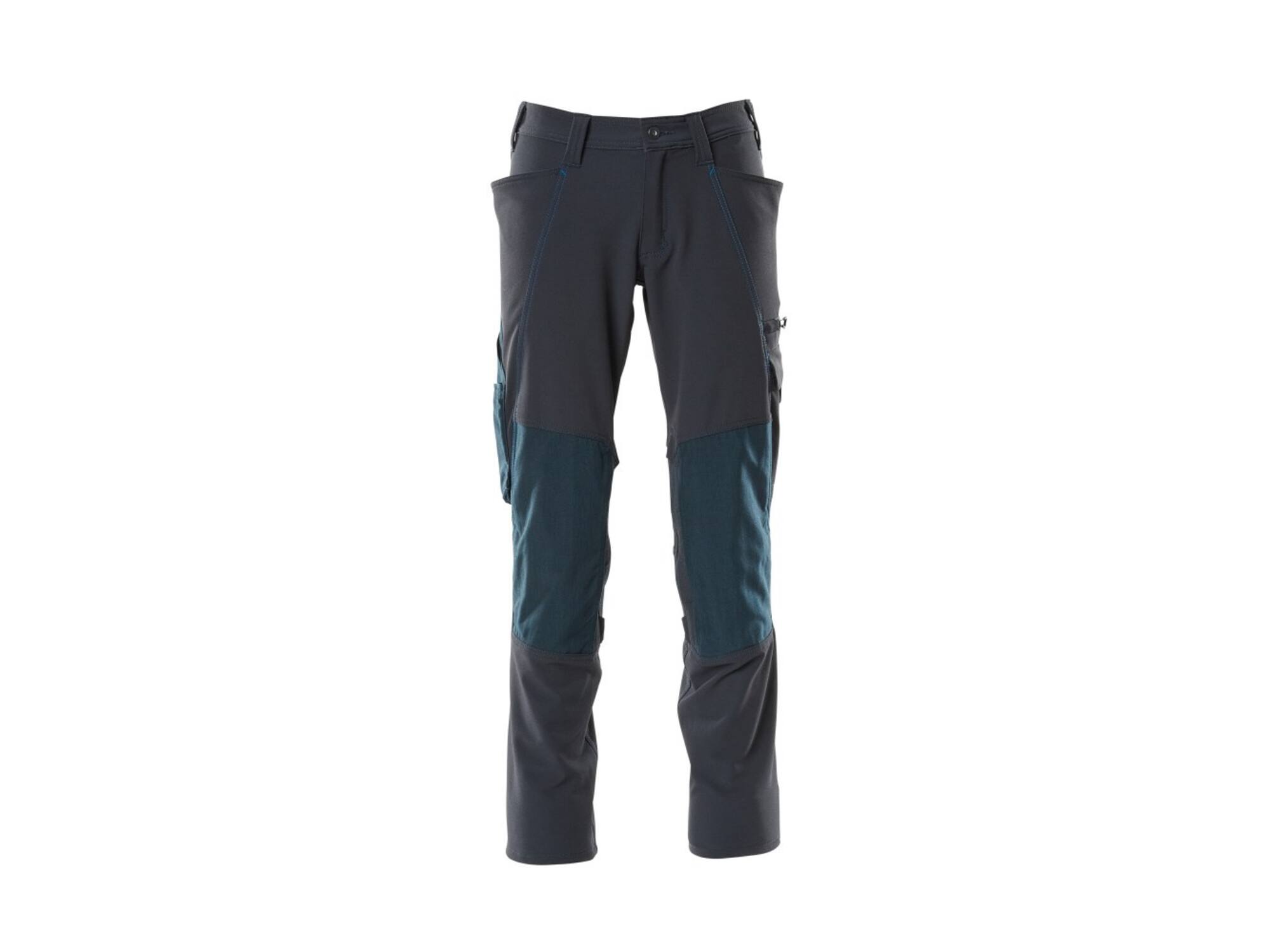Mascot Werkbroek stretch met kniezakken donkermarine 82C48