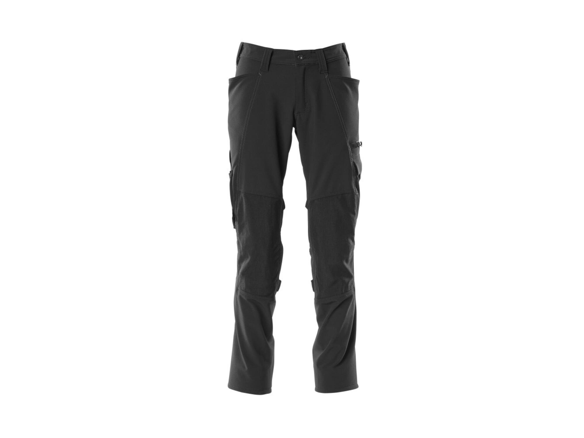 Mascot Werkbroek stretch met kniezakken zwart 90C48