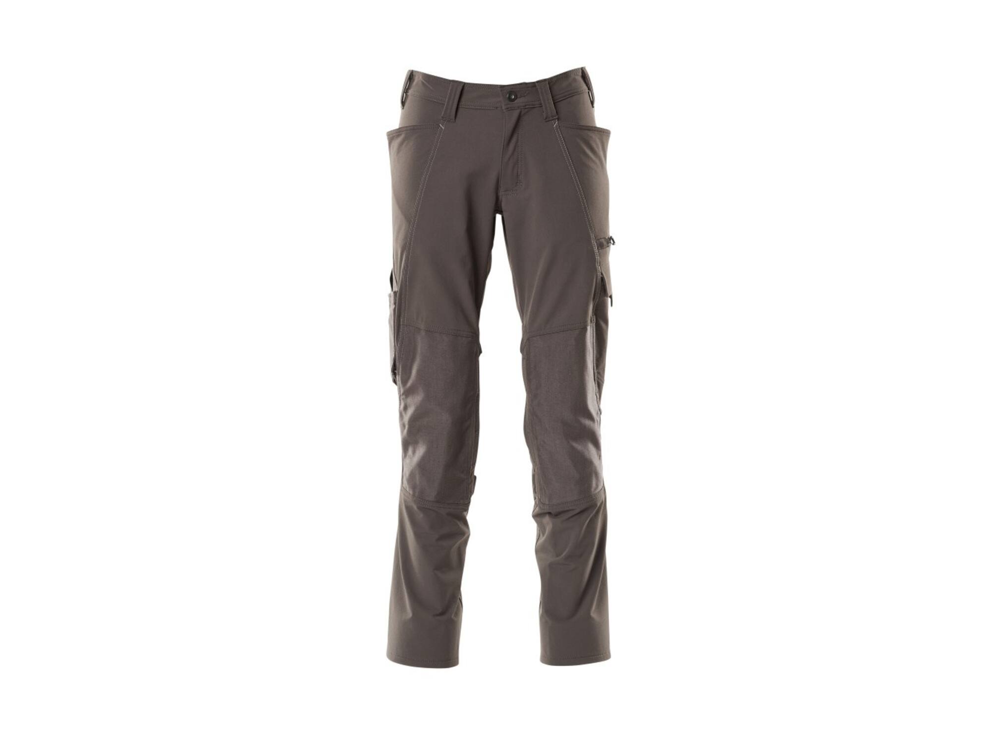 Mascot Werkbroek stretch met kniezakken donkerantraciet 82C58
