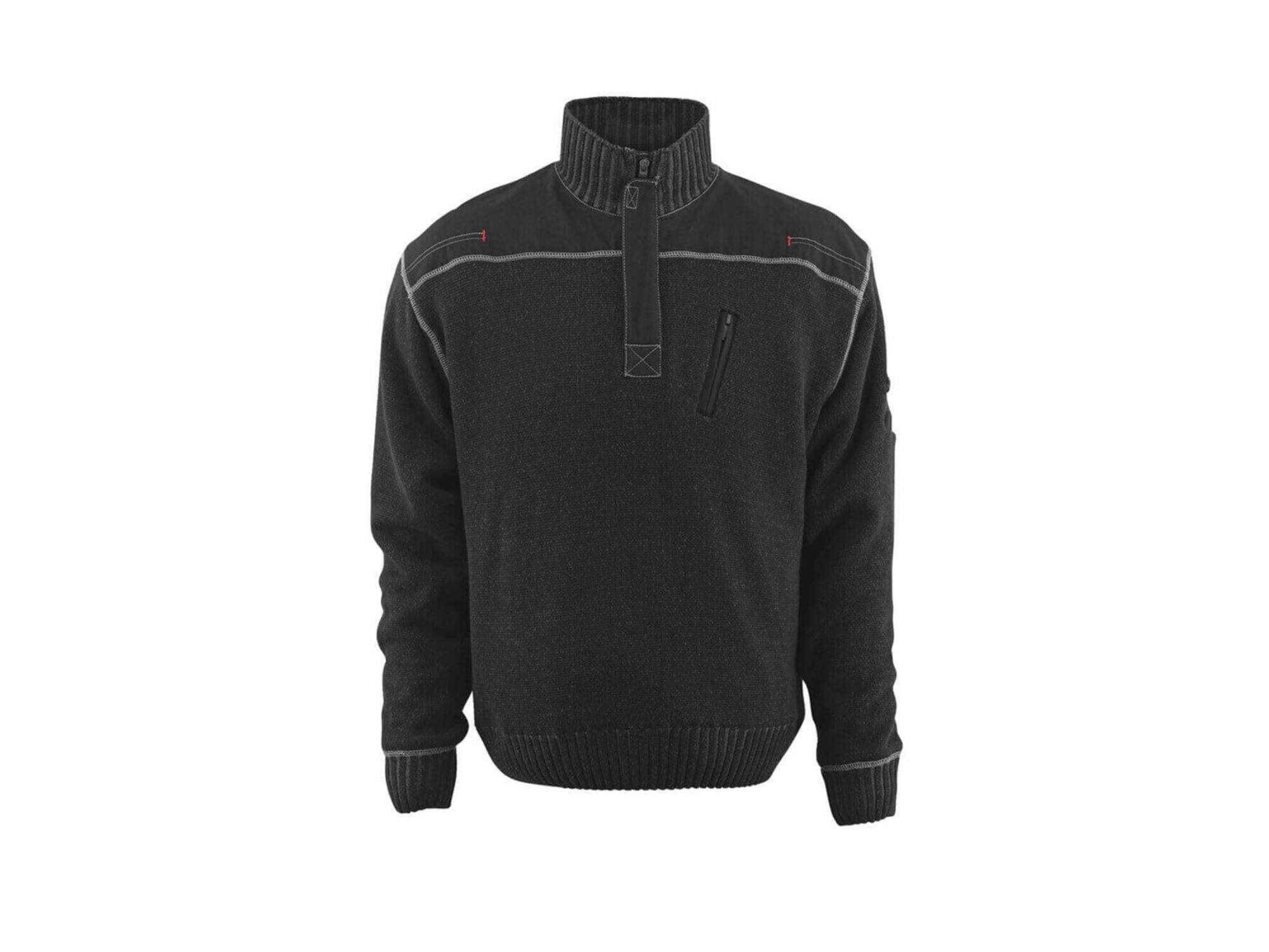 MASCOT Naxos knitted pullover ZWART 3XL