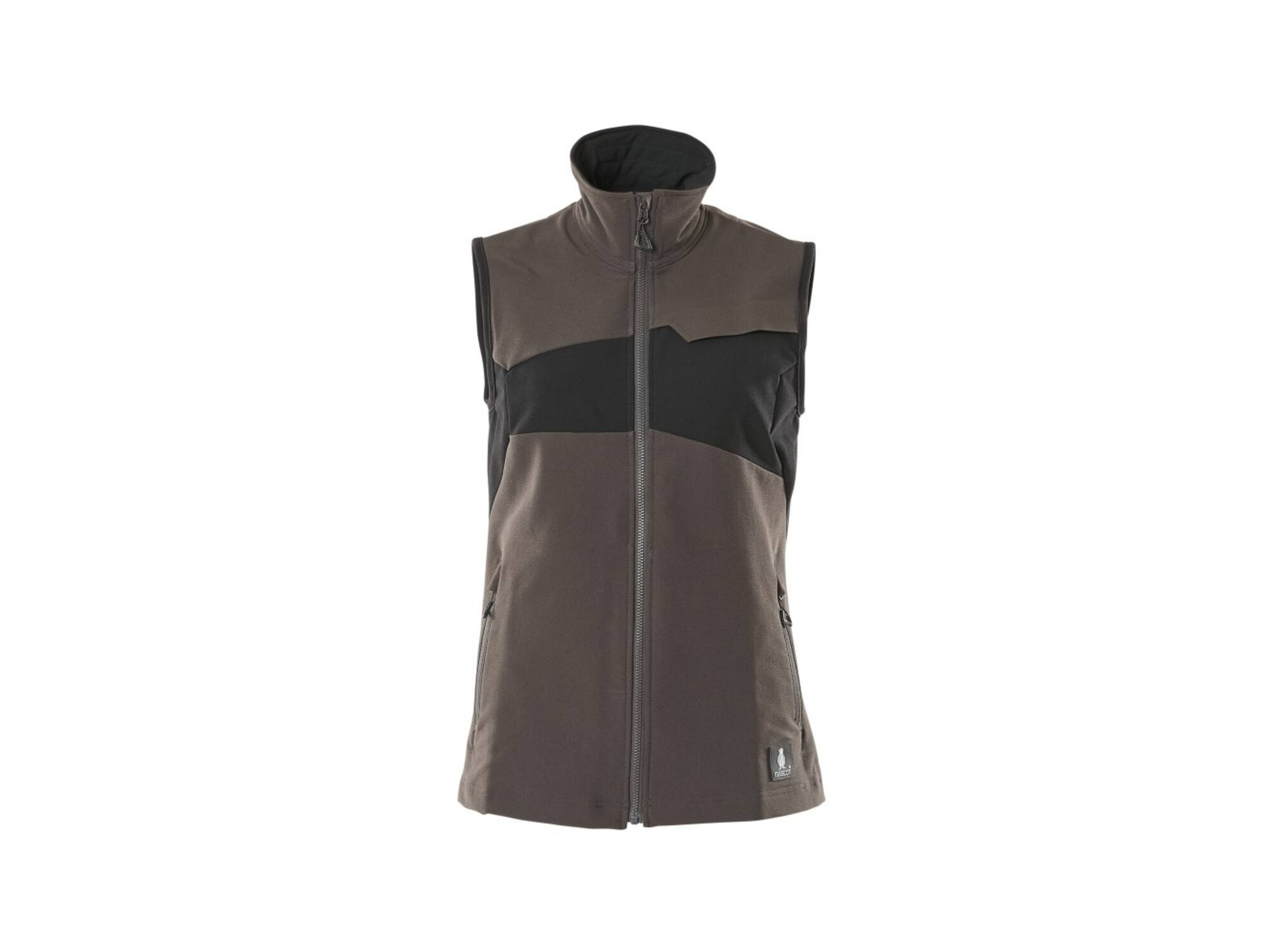 Mascot Bodywarmer stretch dames donkerantraciet/zwart 2XL