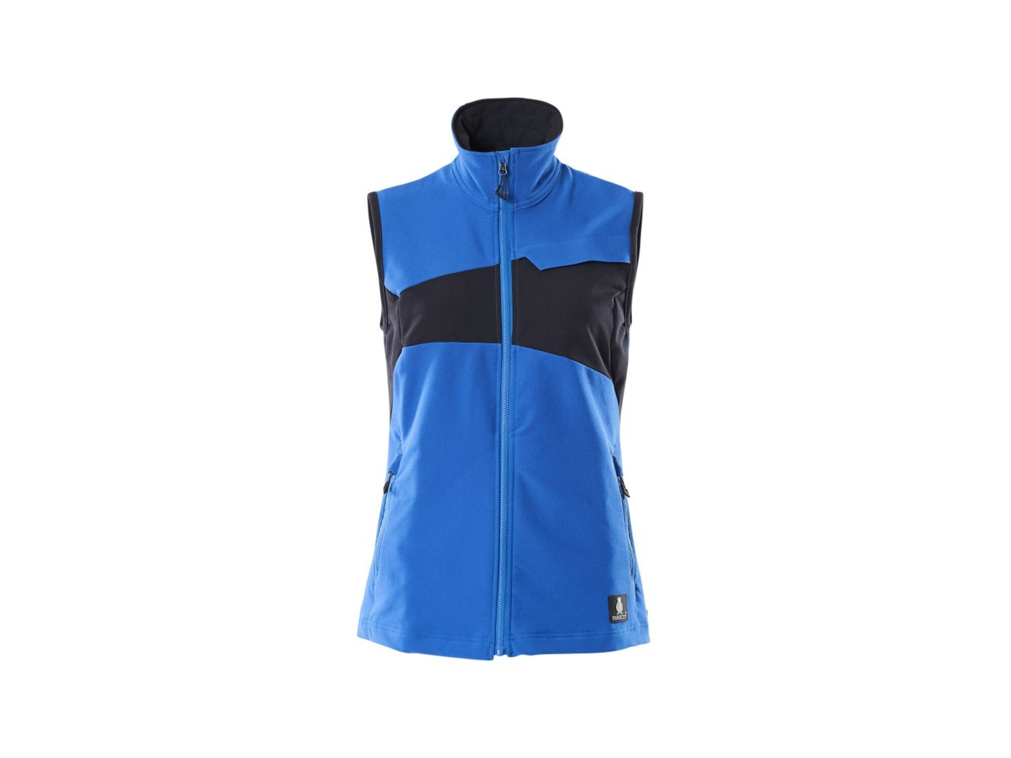 Mascot Bodywarmer stretch dames helder blauw/donkermarine XL