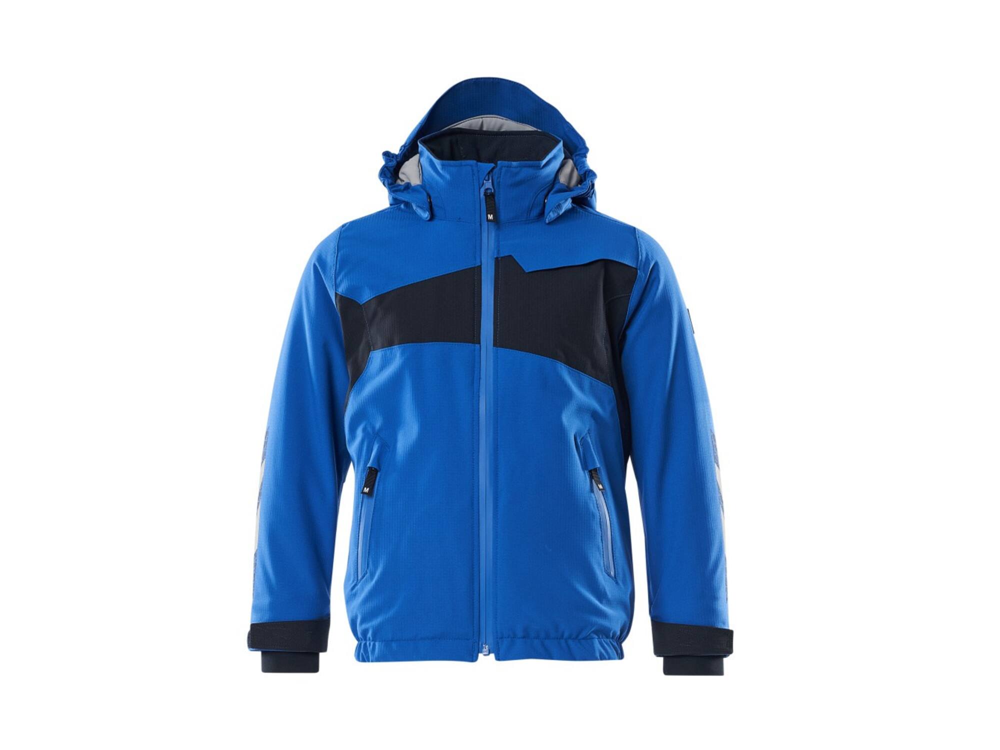 Mascot Winterjack climascot kinderen helder blauw/donkermarine 128