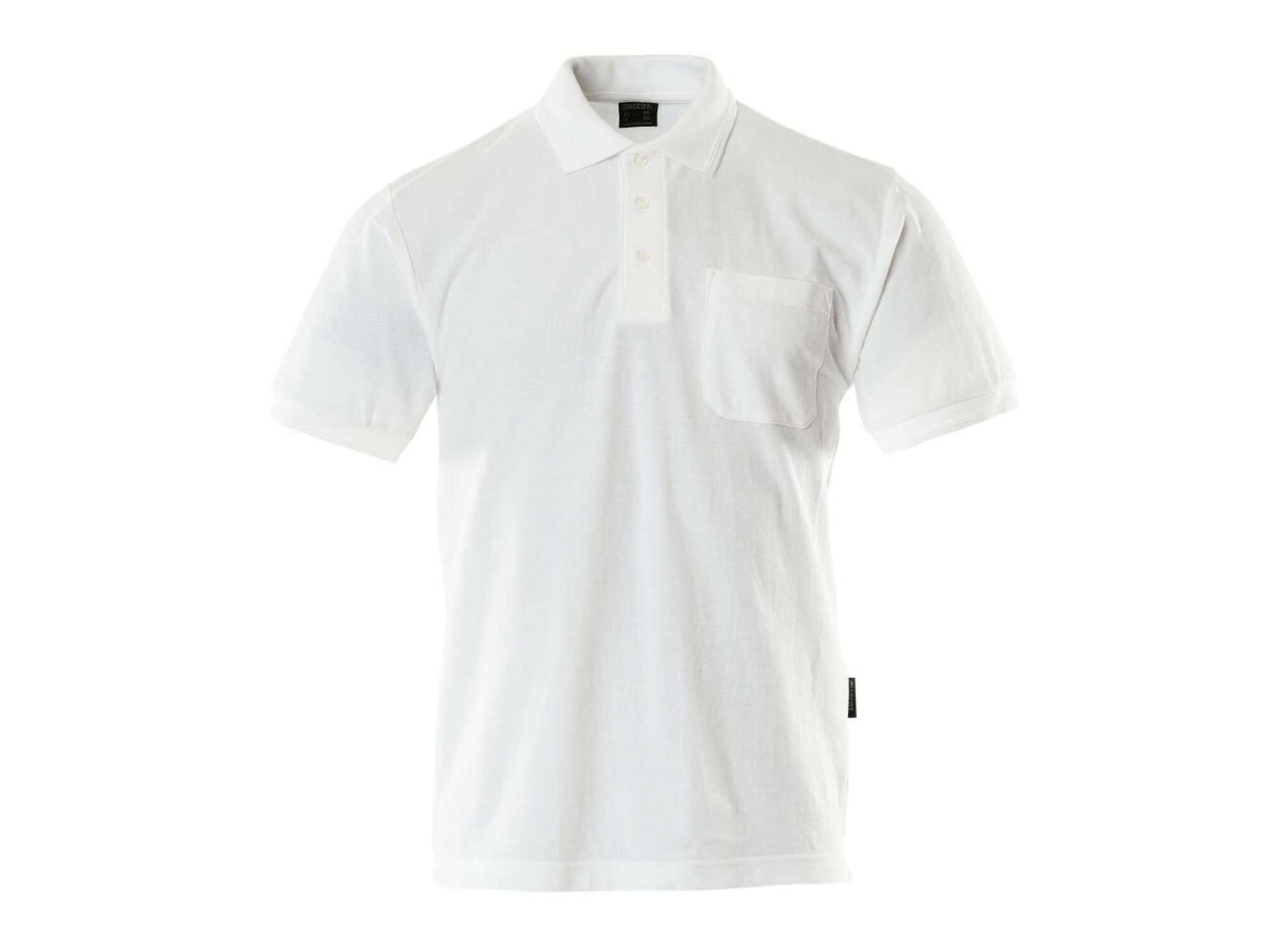 MASCOT Borneo poloshirt WIT 4XL