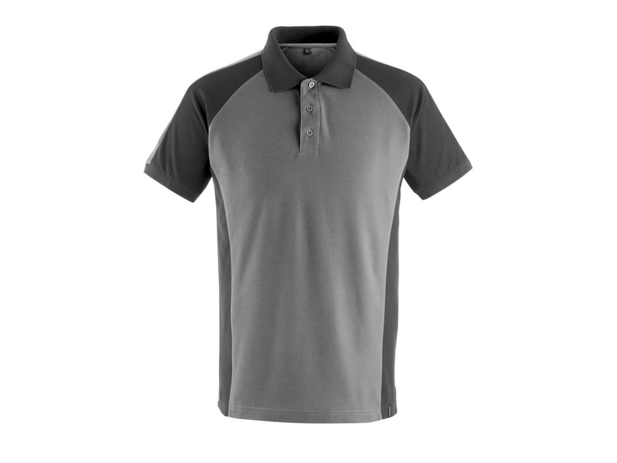 Mascot Bottrop polo shirt licht antraciet/zwart L