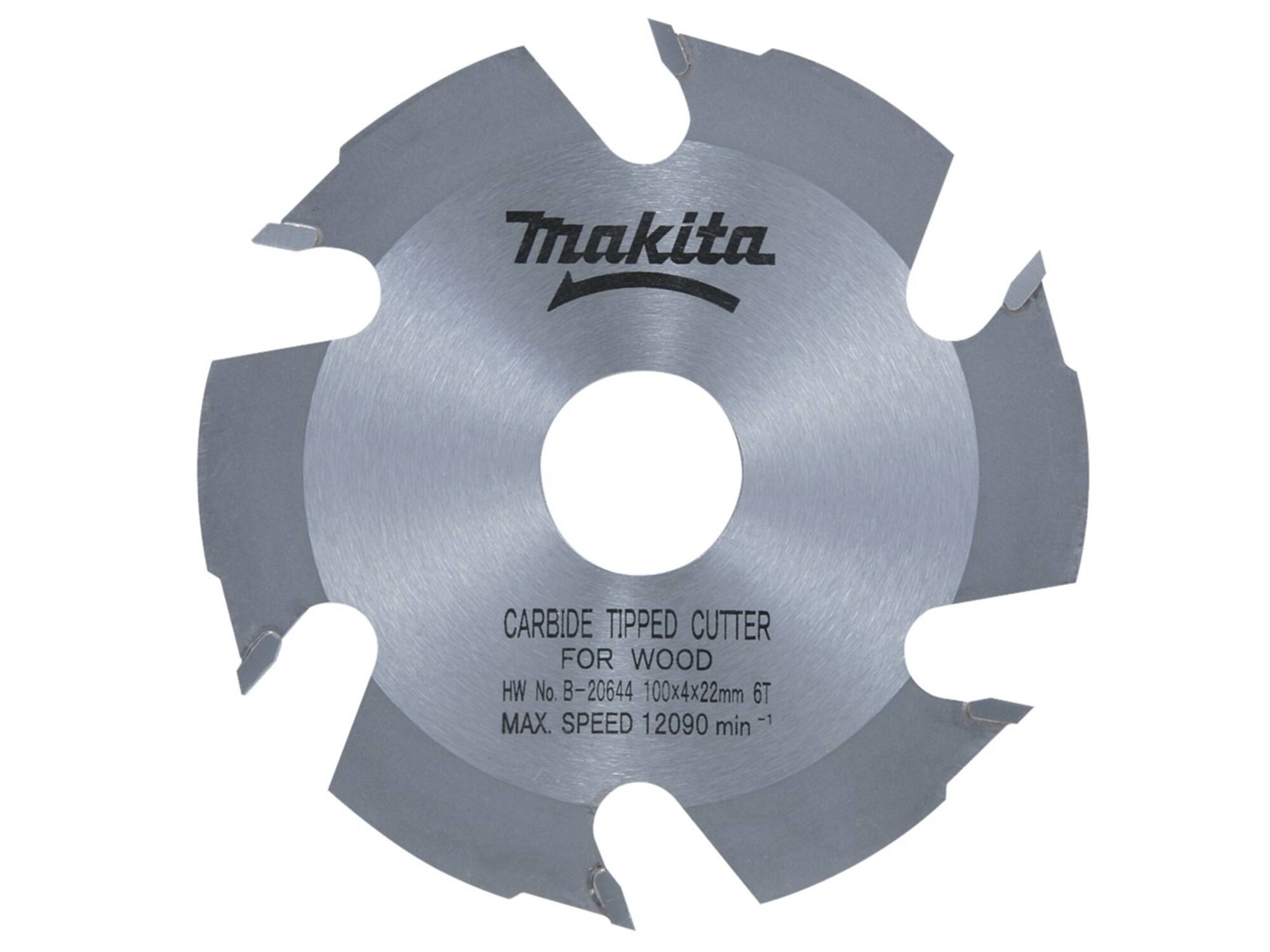 MAKITA Lamellenfrees hardmetaal B-20644 HM 100X4,0