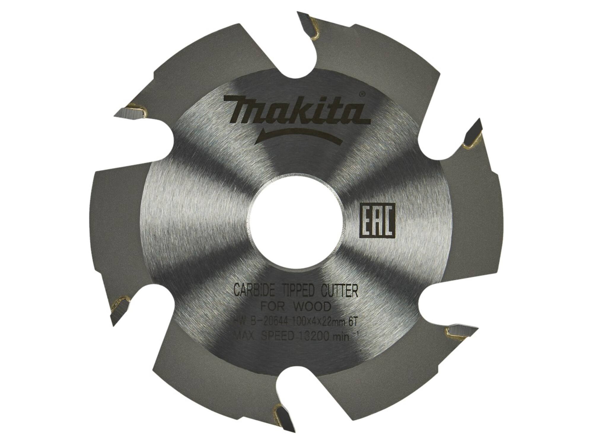 MAKITA Lamellenfrees hardmetaal B-20644 HM 100X4,0
