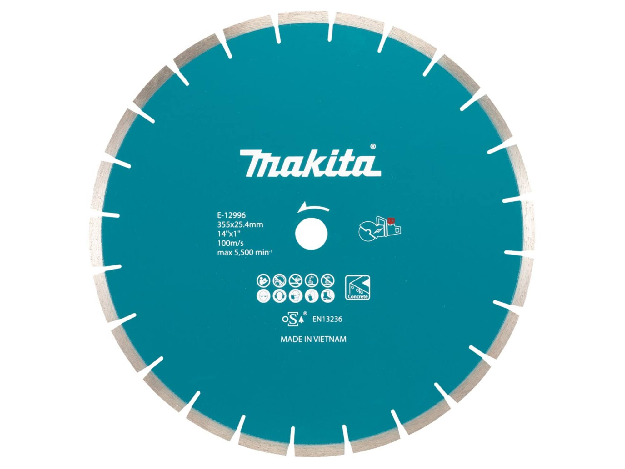 MAKITA Diamantschijf E-12996 355X2,8X25