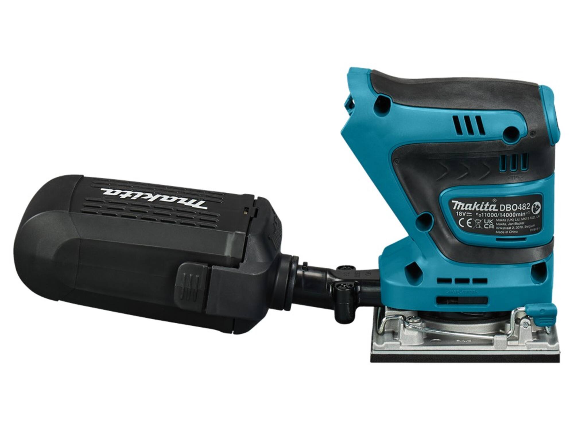 Makita #Vlakschuurmachine body in doos DBO482Z 18V