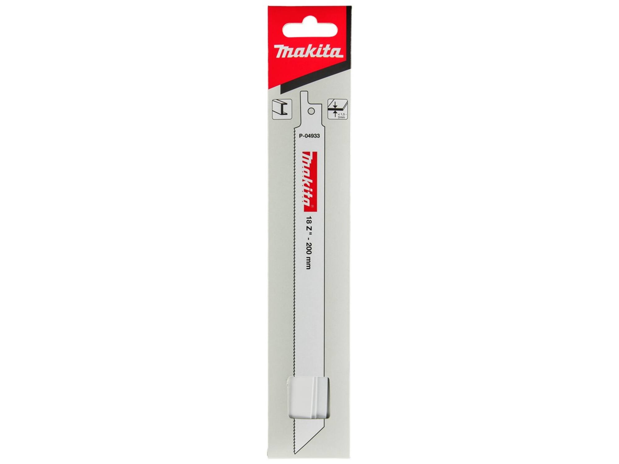MAKITA Reciprozaagblad RVS/IJZER 180MM