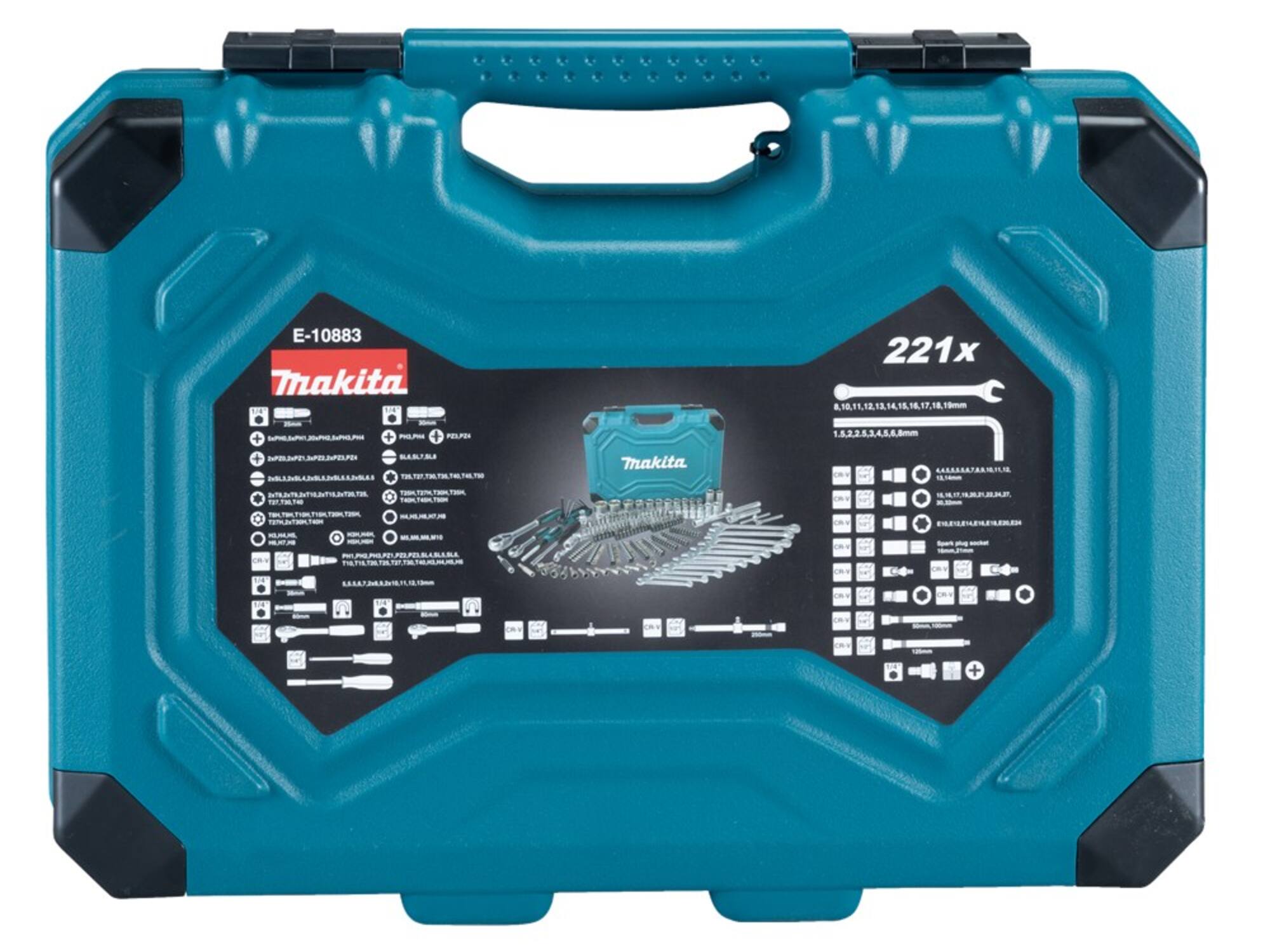Makita Handgereedschapset 221-delig