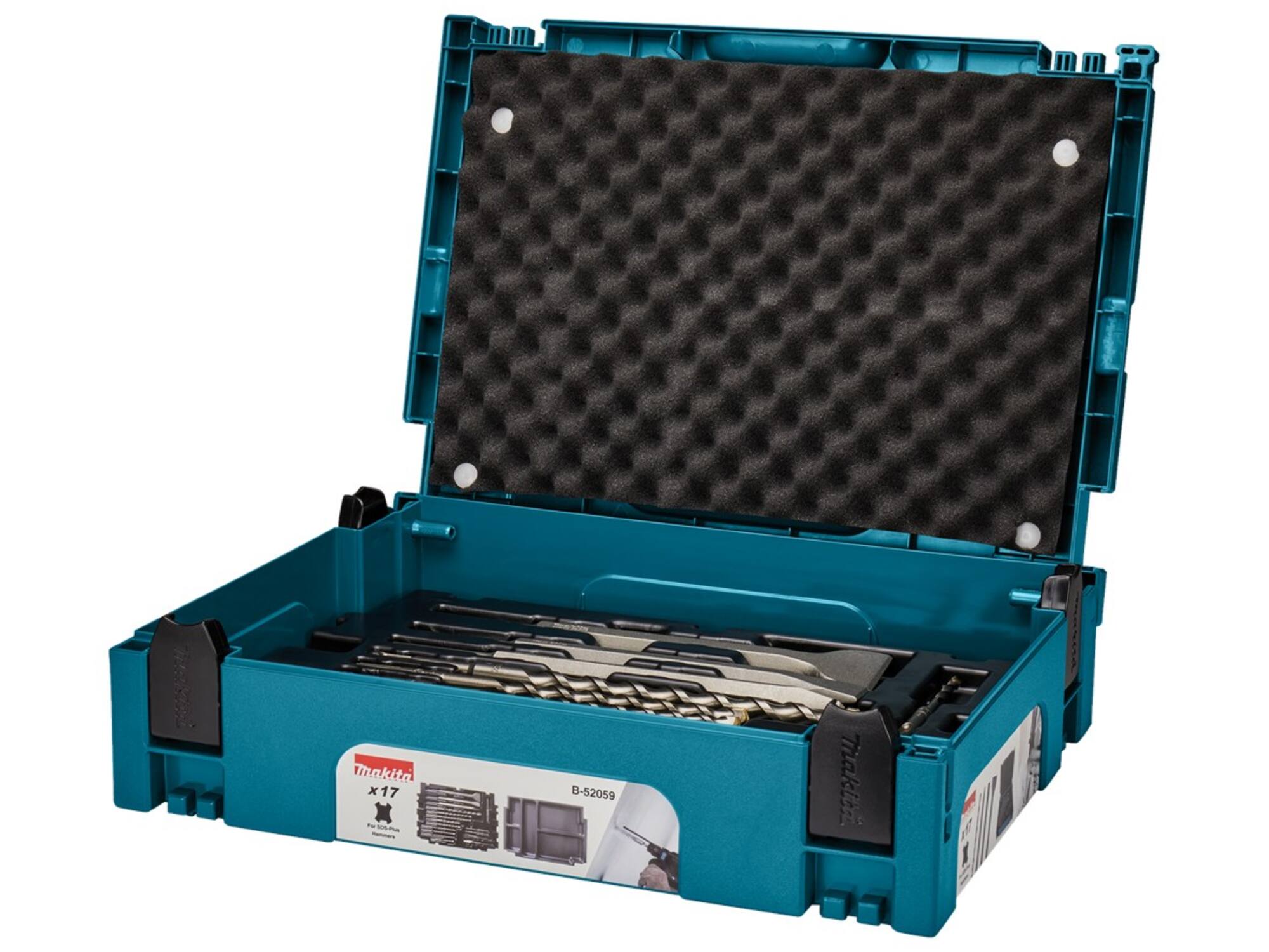 Makita SDS boren,-beitelset 17-delig