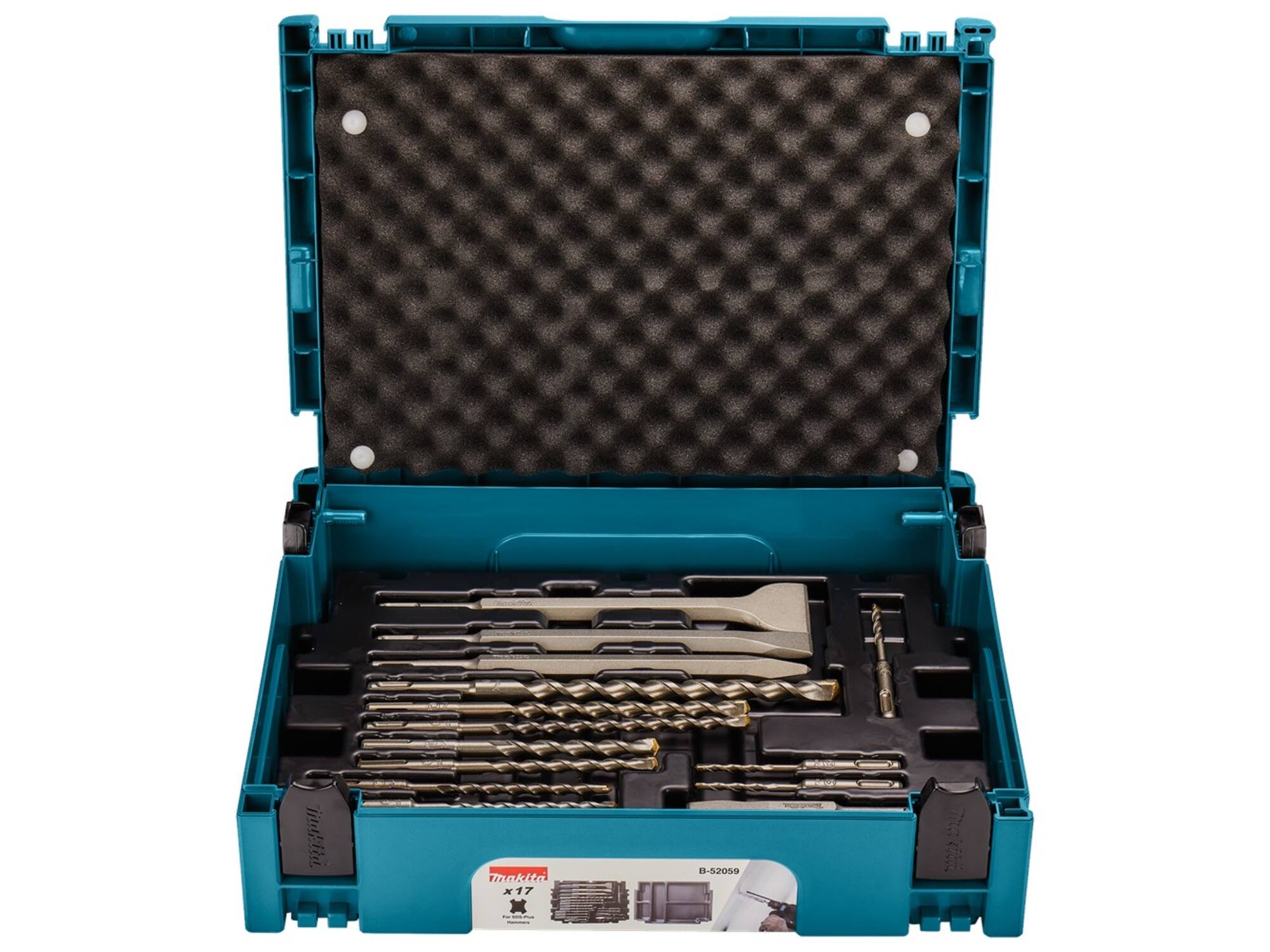 Makita SDS boren,-beitelset 17-delig