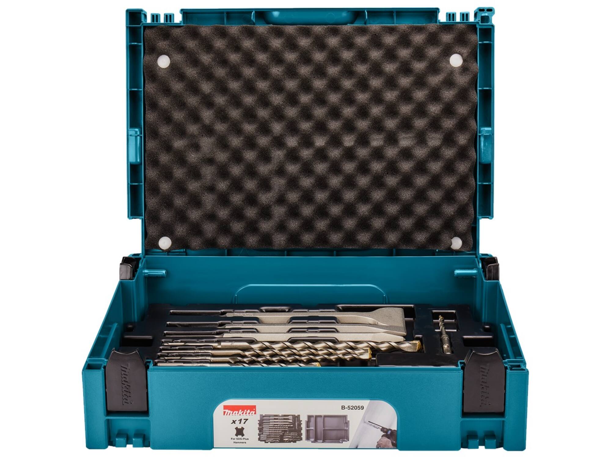 Makita SDS boren,-beitelset 17-delig