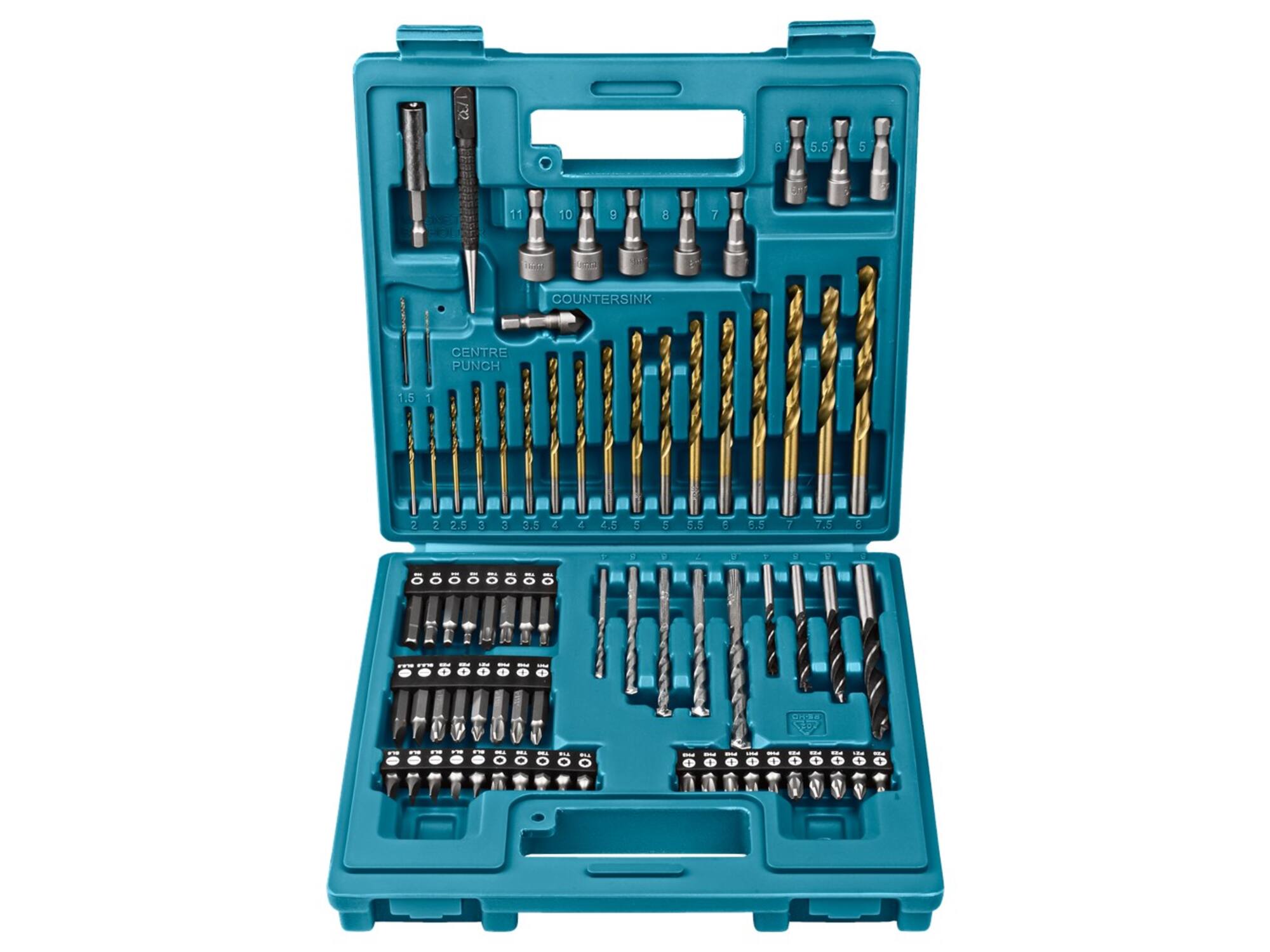Makita Boor/bit set 75-delig