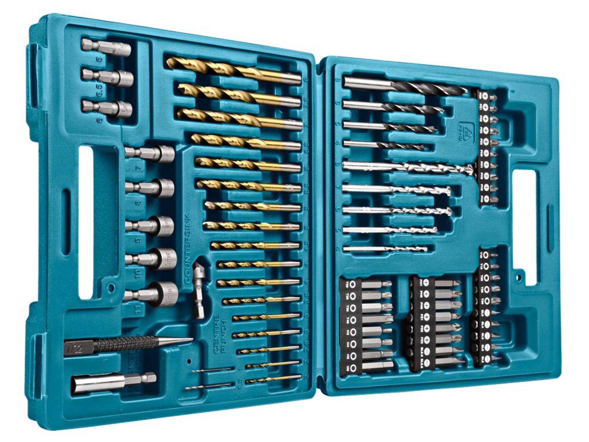 Makita Boor/bit set 75-delig