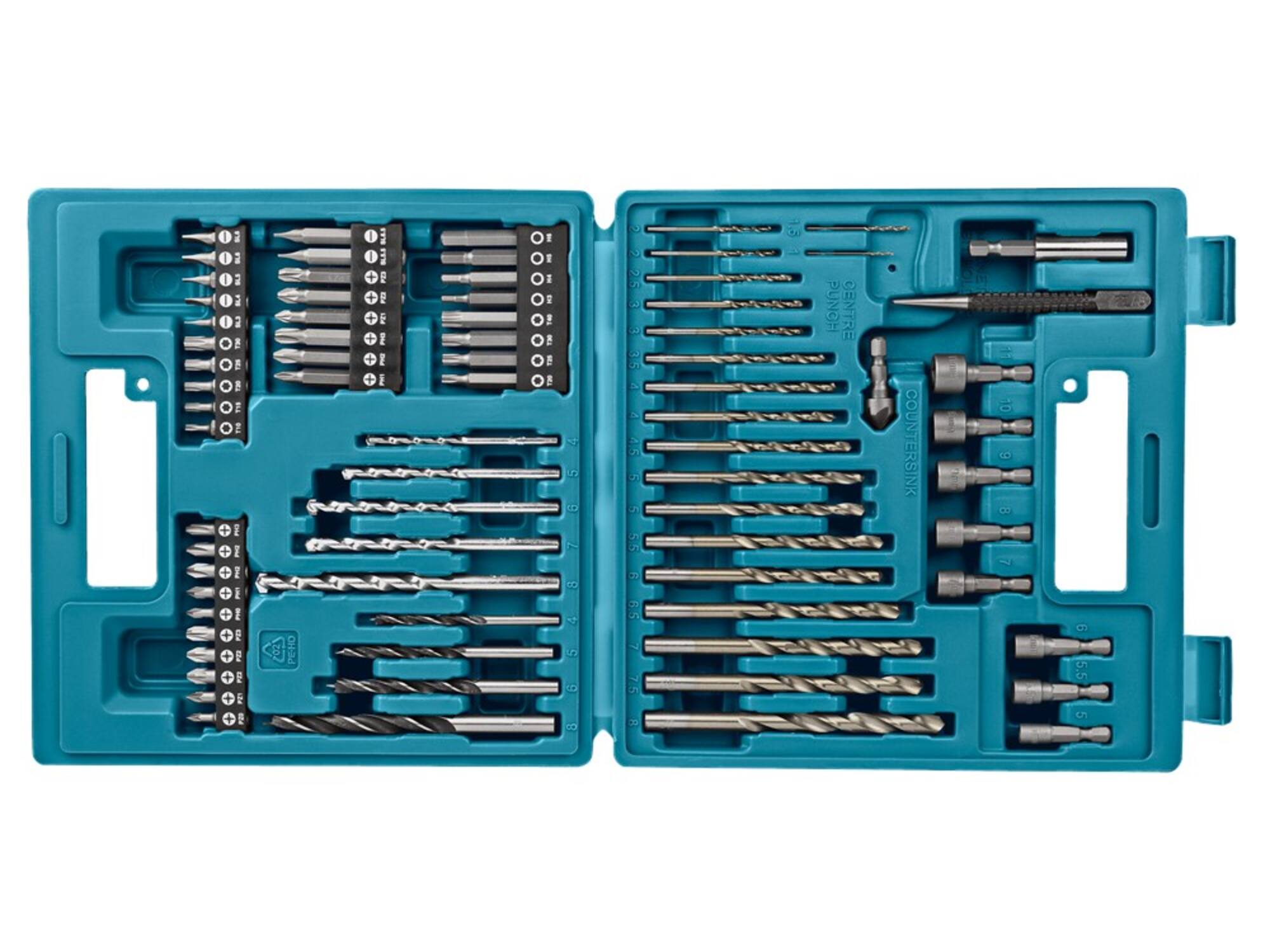 Makita Boor/bit set 75-delig