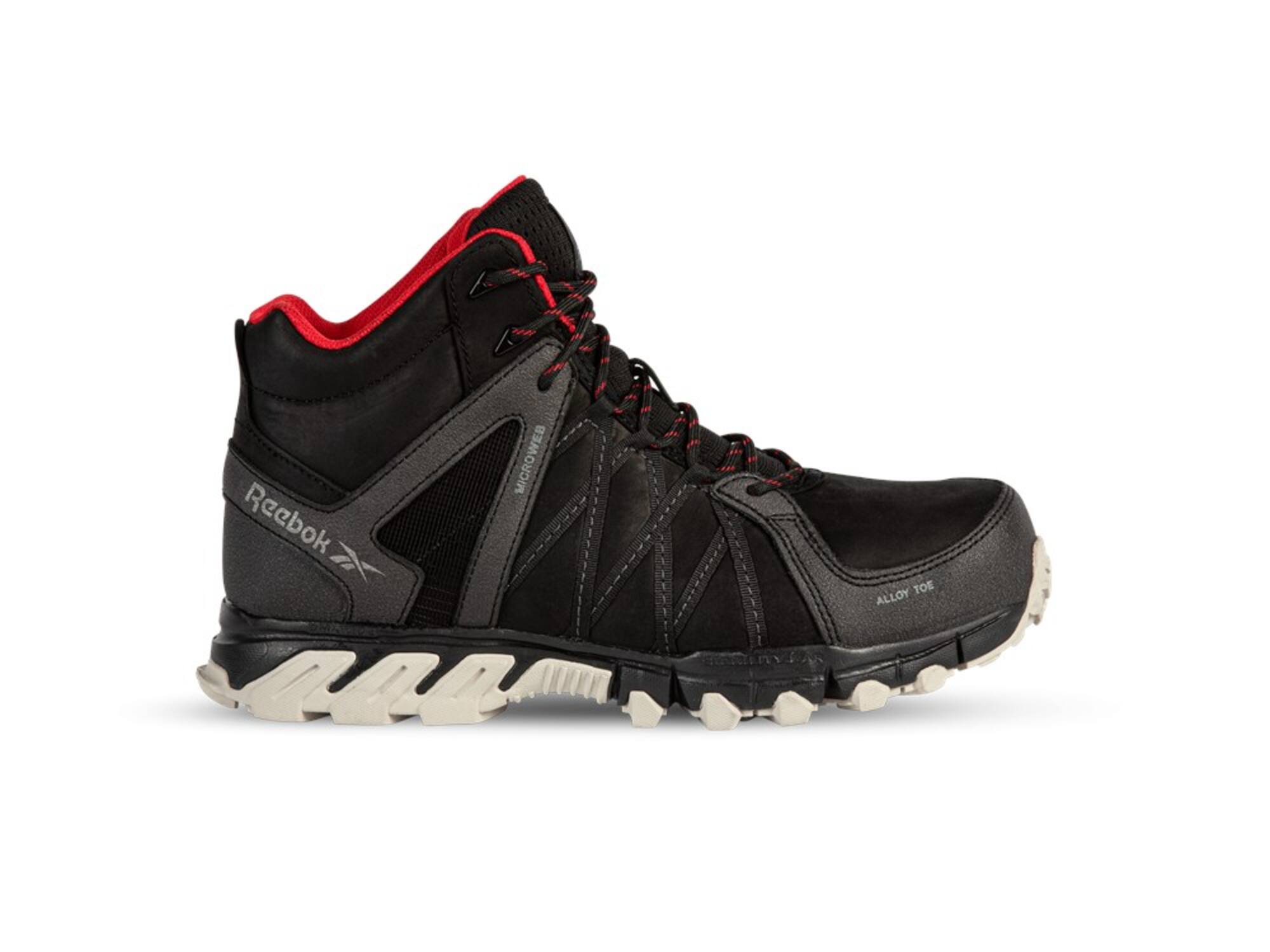 Reebok Veiligheidsschoen hoog zwart S3 TRAIL GRIP 1052 39