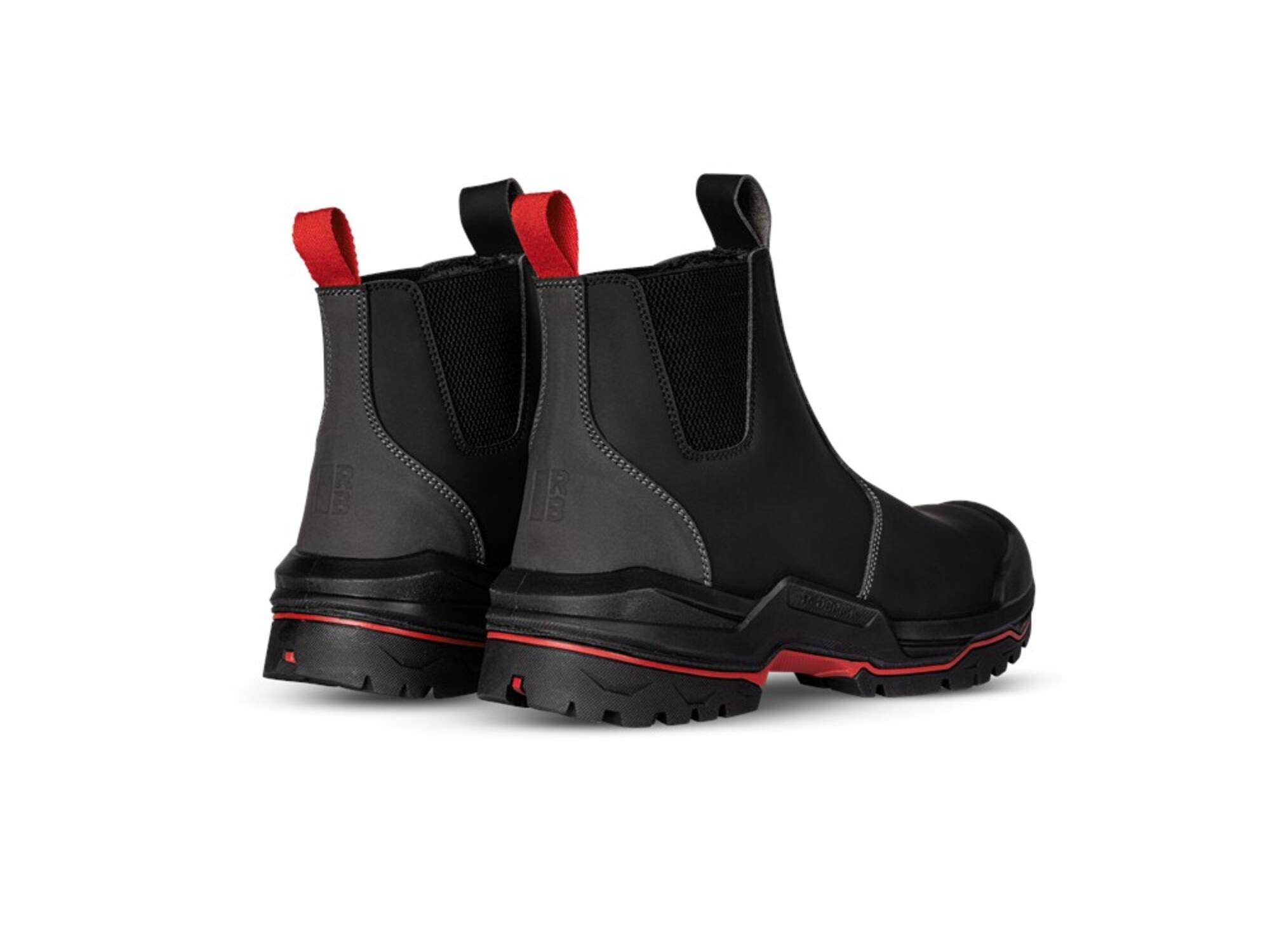 Redbrick Veiligheidsschoen instap hoog S3S Ankle Boot Black maat 46