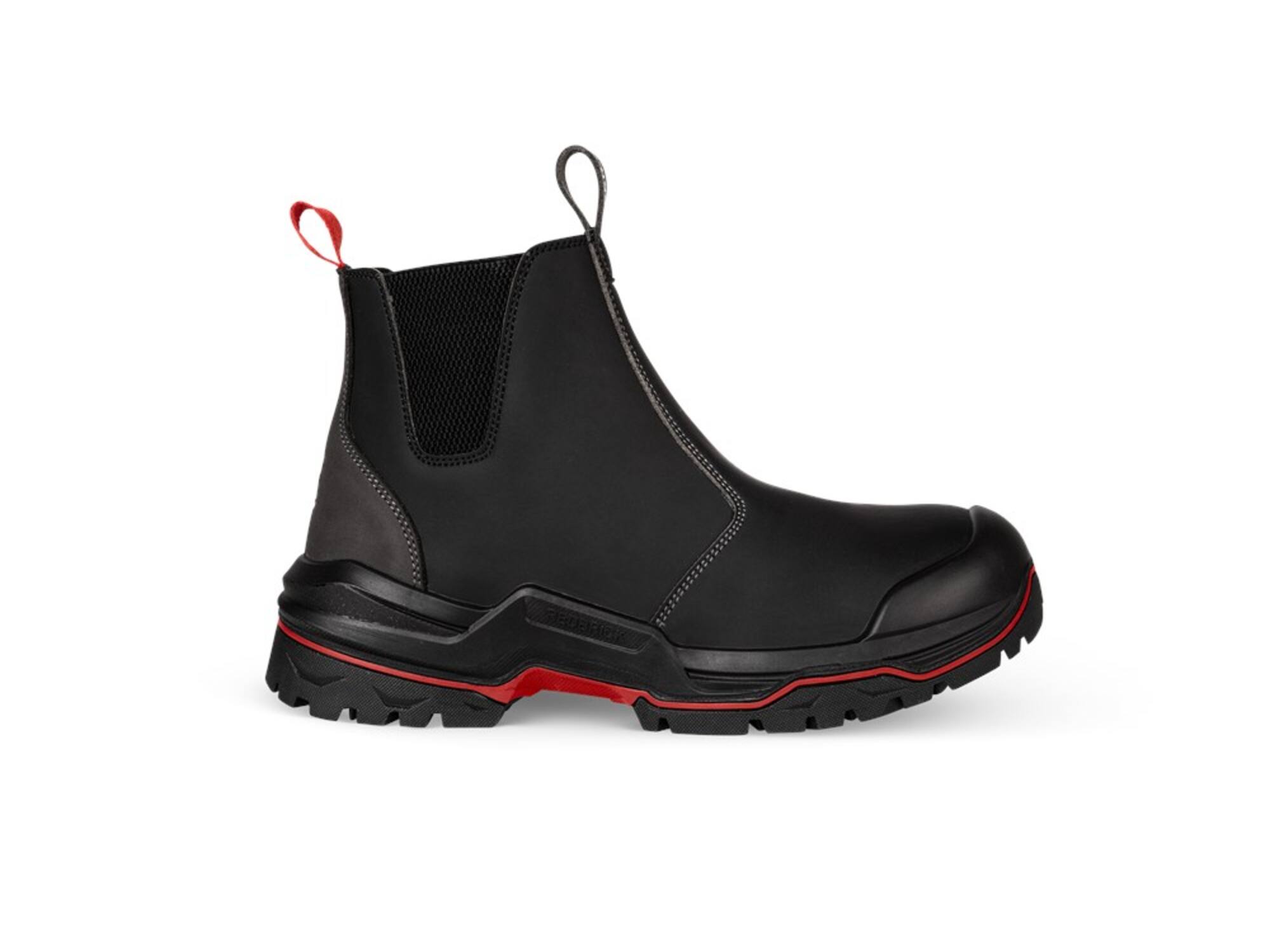 Redbrick Veiligheidsschoen instap hoog S3S Ankle Boot Black maat 46