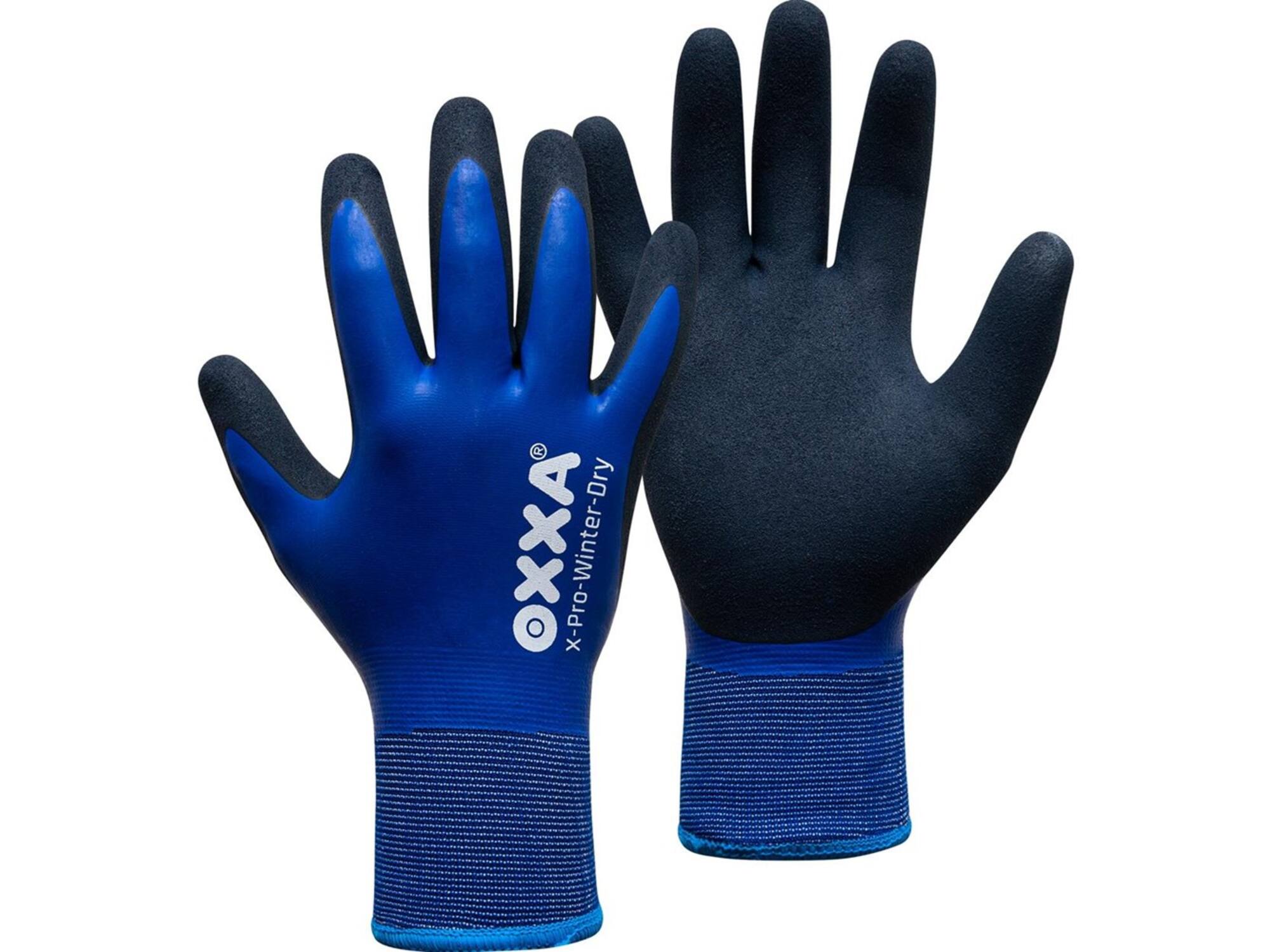 Oxxa Werkhandschoen latex coating blauw X-PRO-WINTER-DRY 10/XL