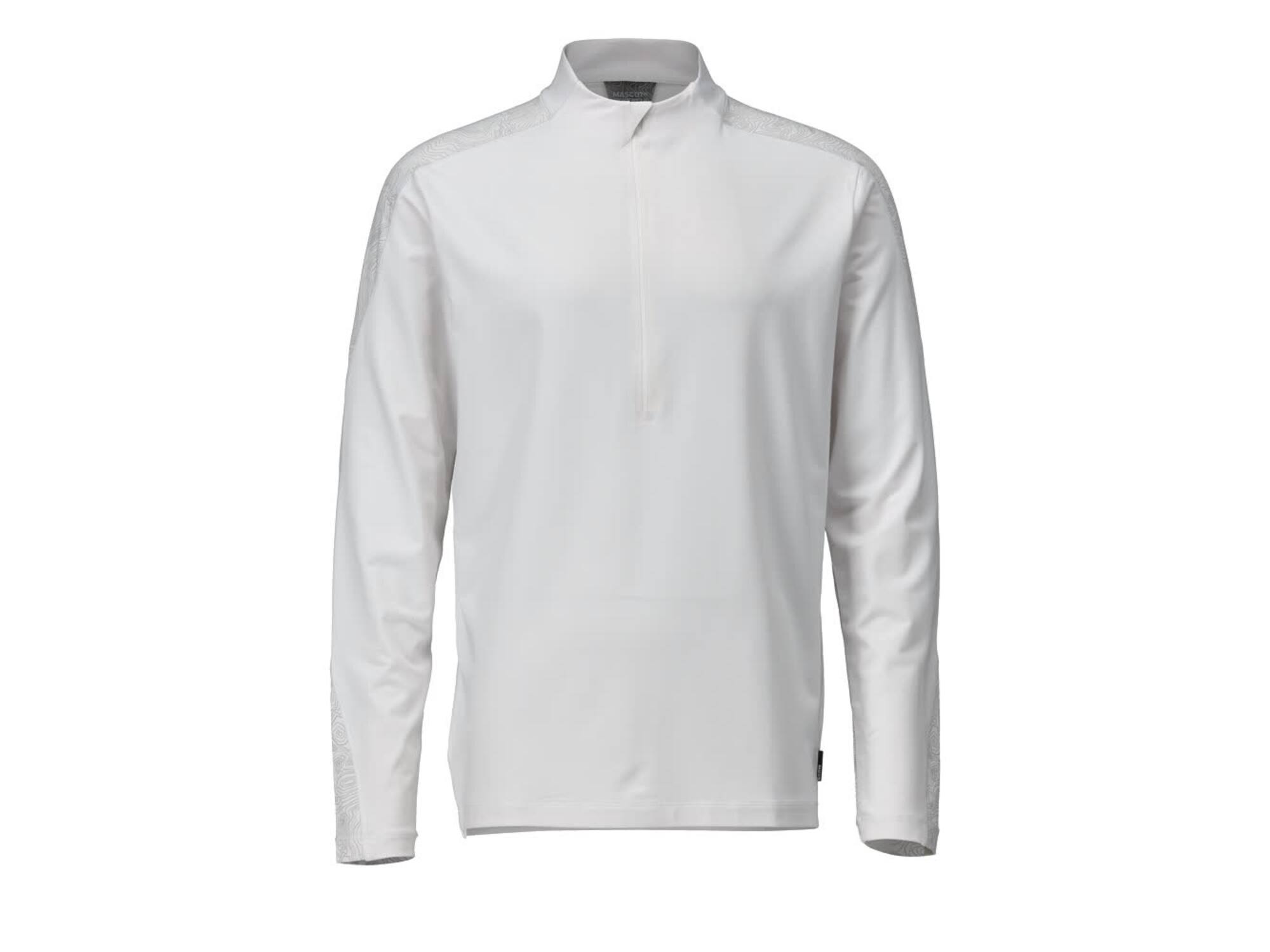 Mascot T-shirt, lange mouwen, met korte rits XL