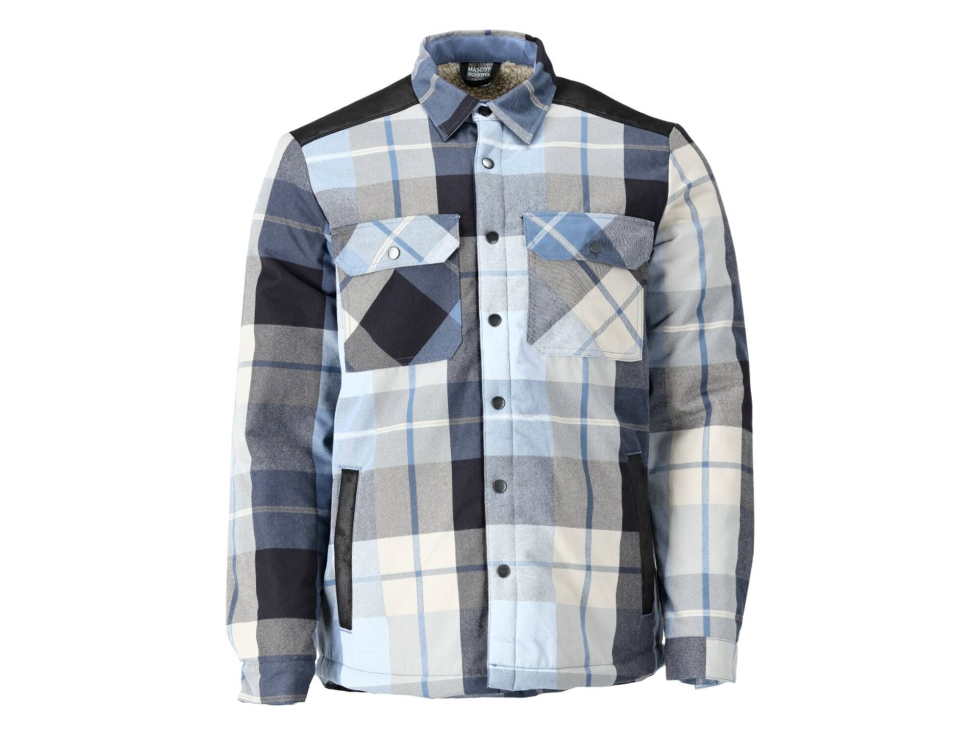 Mascot Flanel overhemd, geblokt, bontvoering S