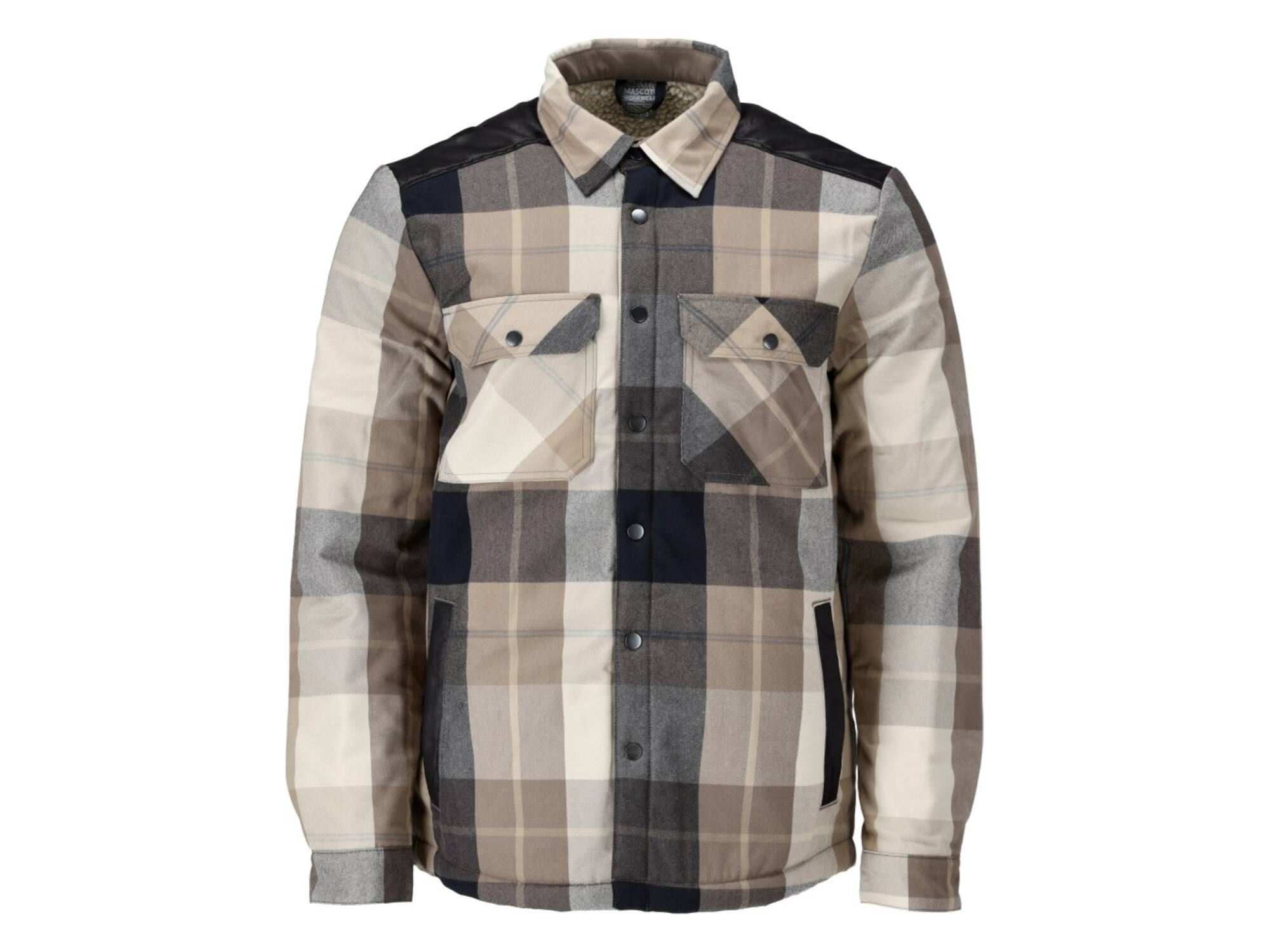 Mascot Flanel overhemd, geblokt, bontvoering XS