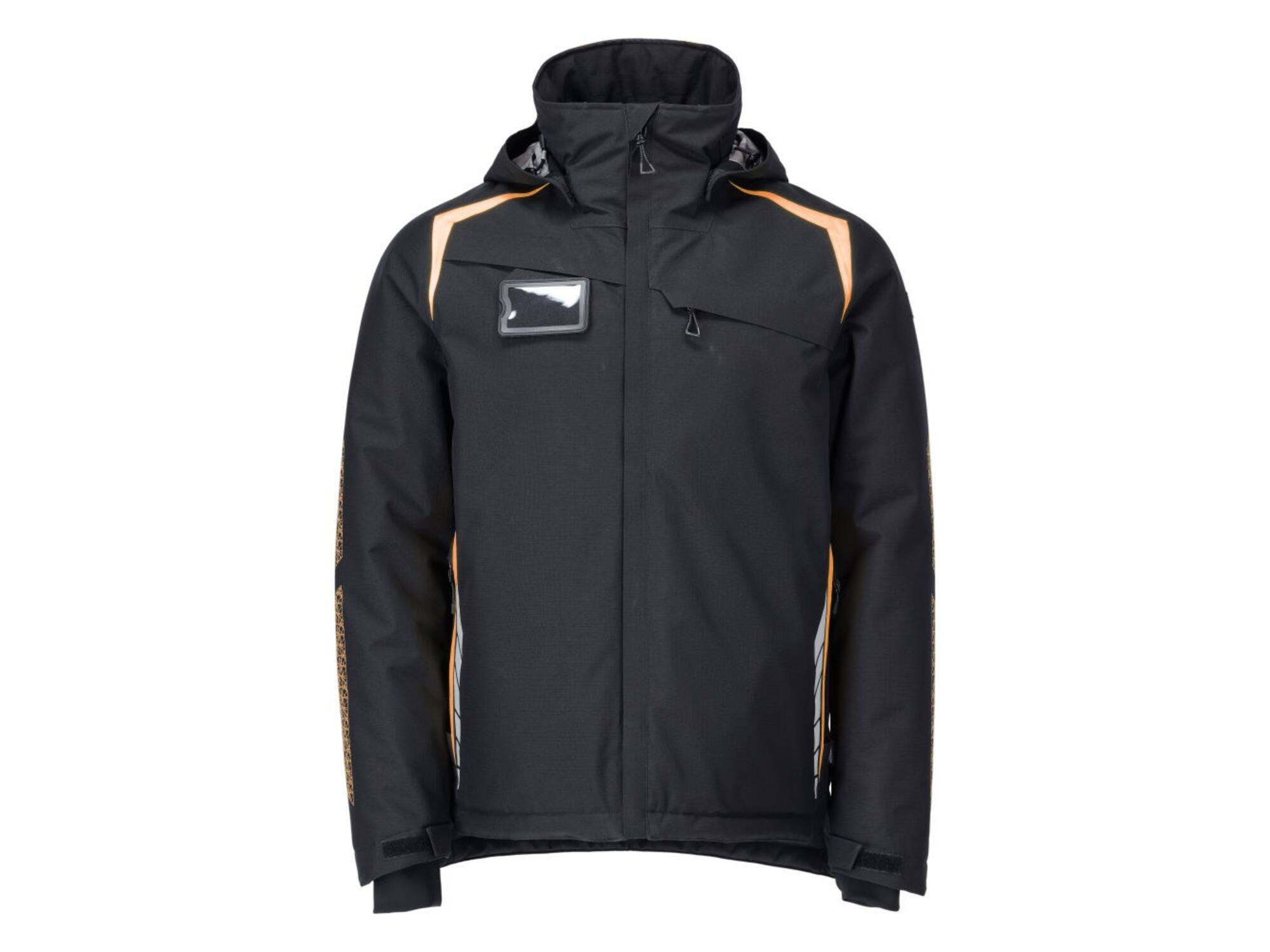 Mascot Winterjas met CLIMASCOT Marine/oranje S