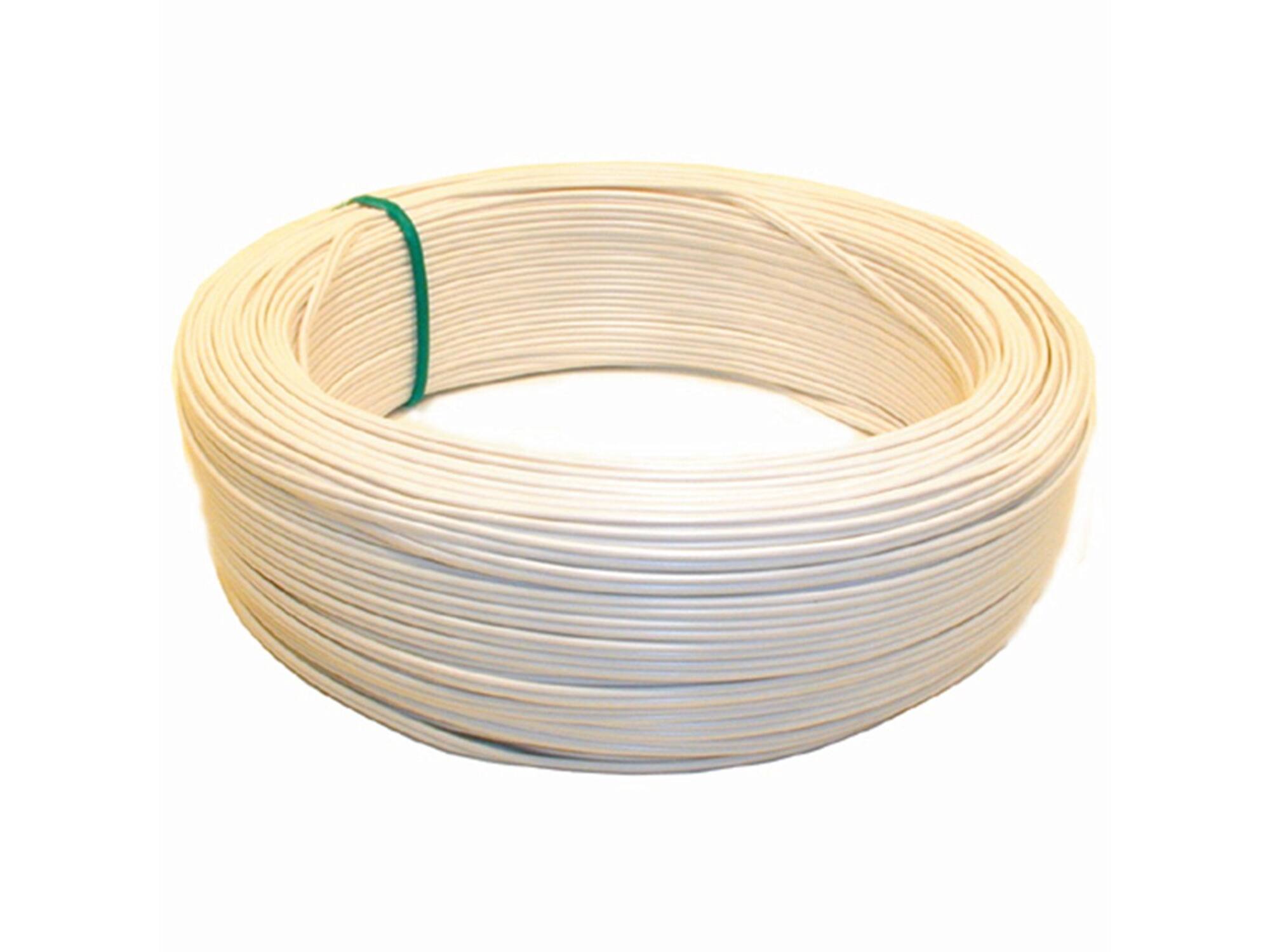 BESLI Snoer rond wit H05VV-F 100 METER 3X1MM2