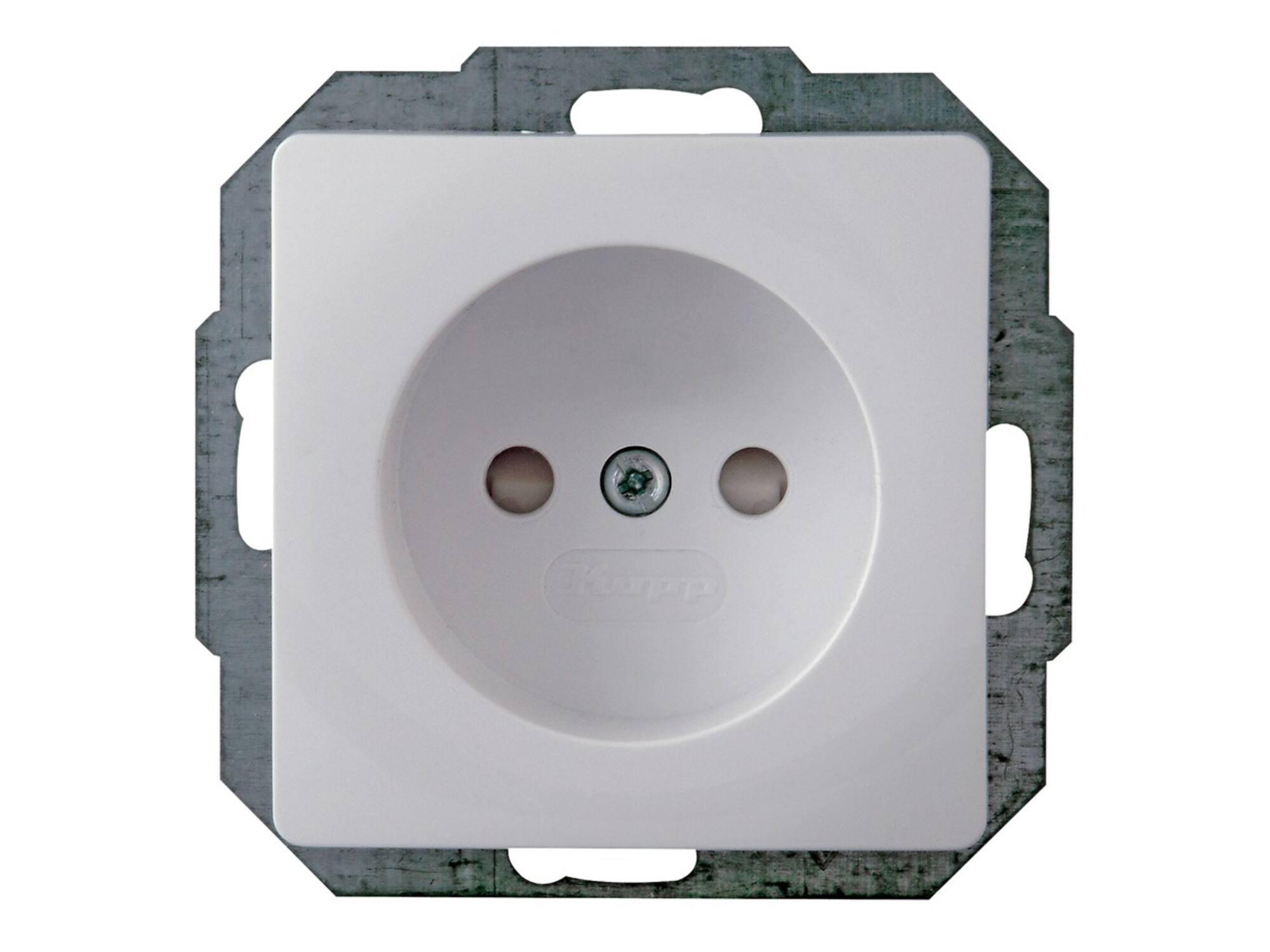 Kopp Wandcontactdoos 1V ZRA arctic wit