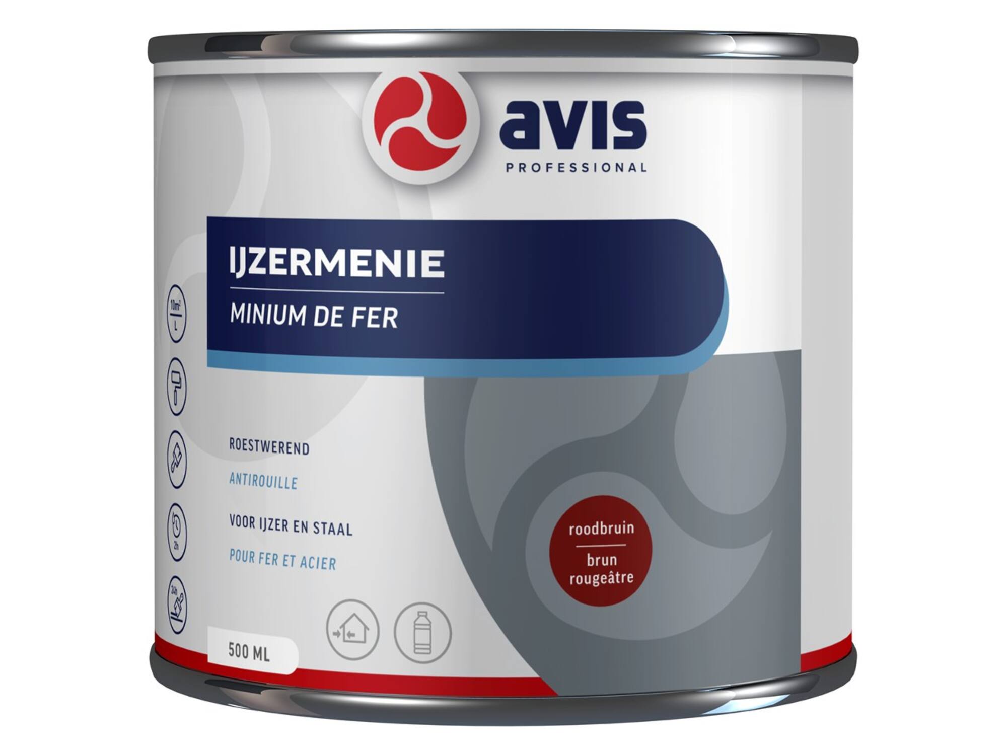 AVIS IJzermenie roodbruin 500 ML