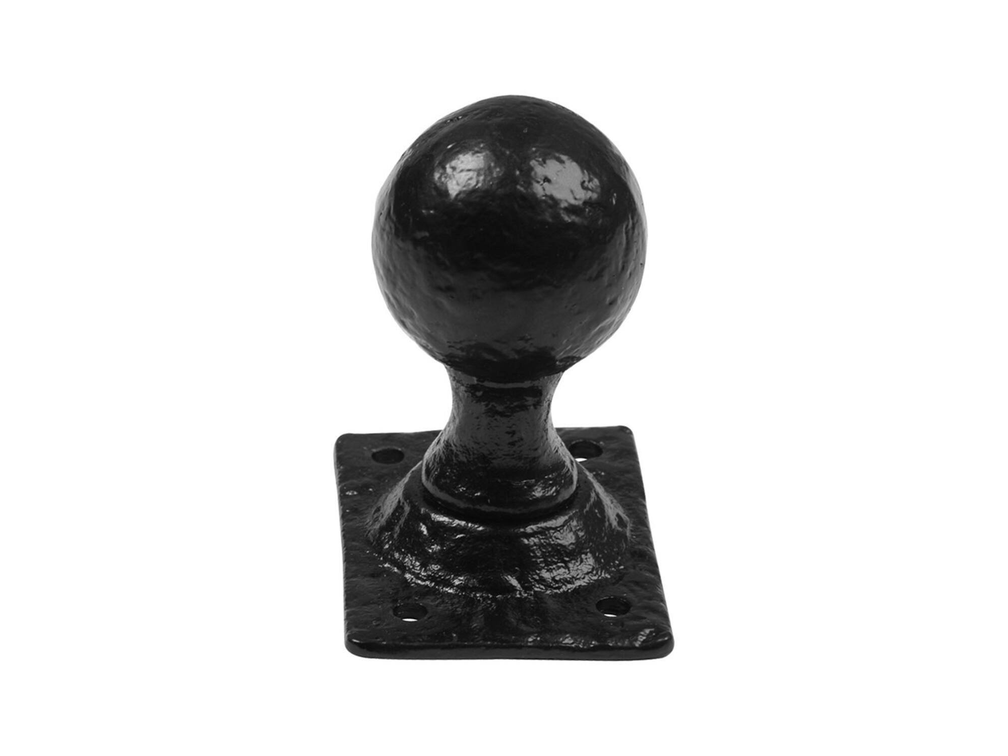 KIRKPATRIC knopkruk 44mm op rechthoekig rozet 66x50 KP1069