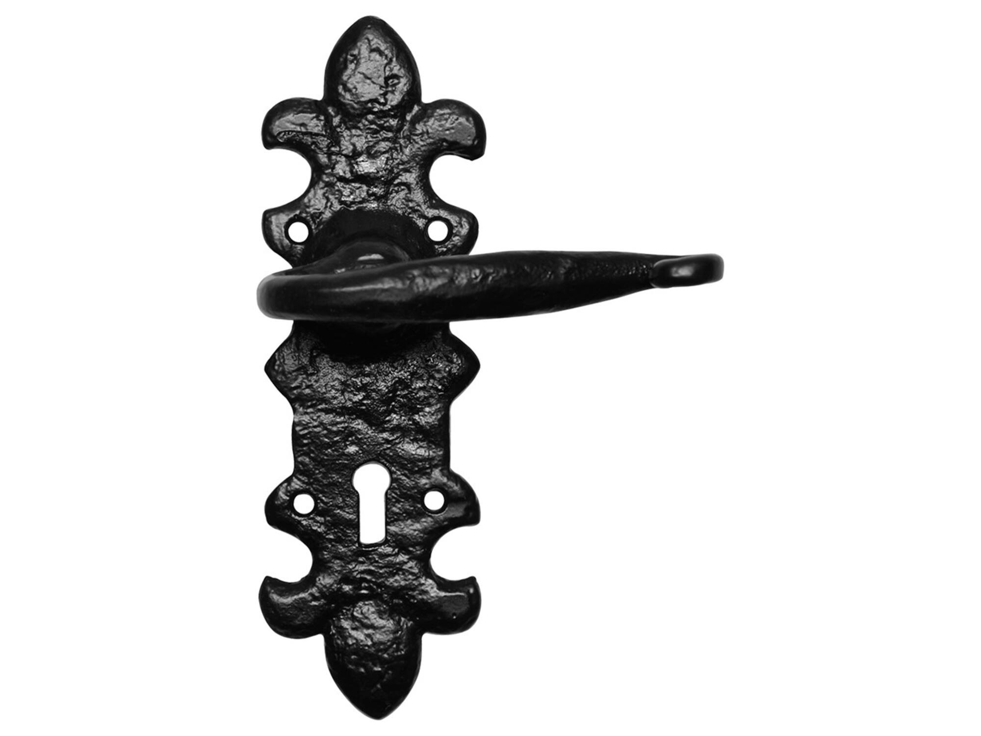 KIRKPATRIC deurkruk op schild 203x66mm WC63/8 KP1214