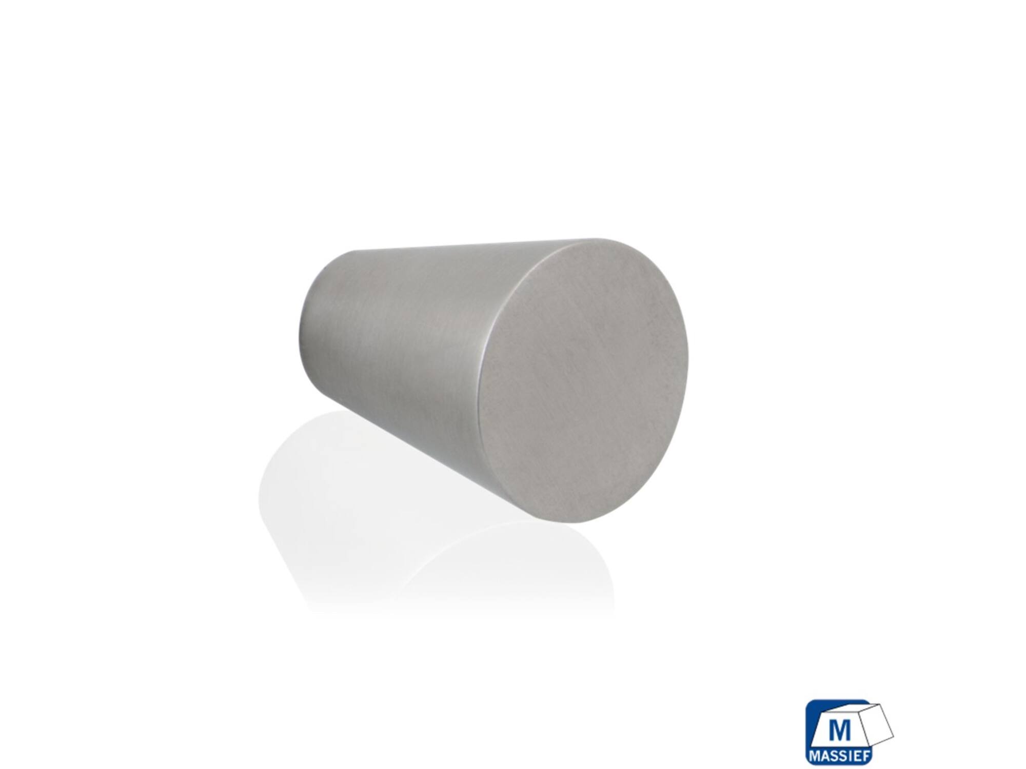 GPF Rvs meubelknop rond 20mm GPF 5500.20