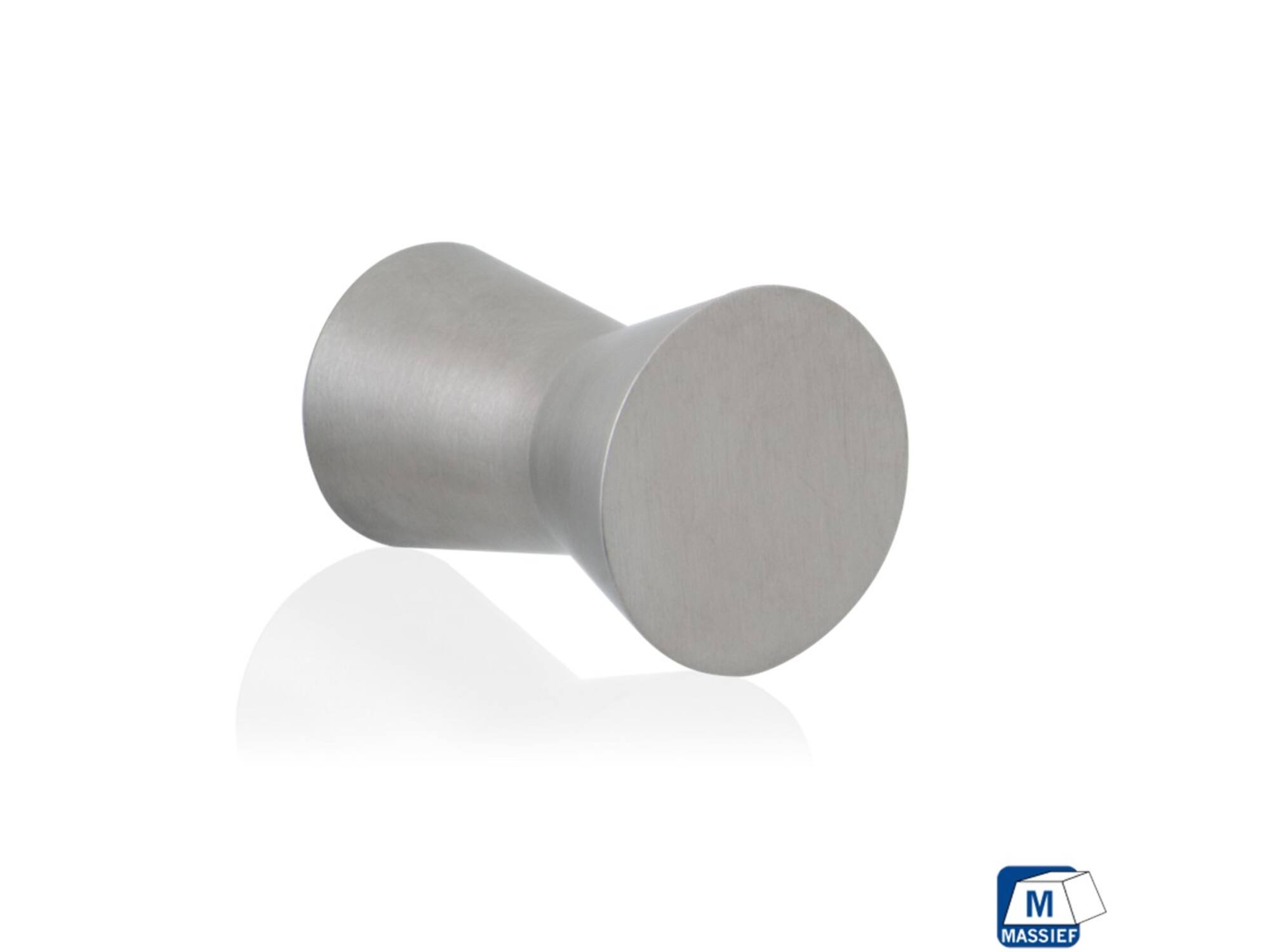GPF Rvs meubelknop rond 20mm GPF 5505.20