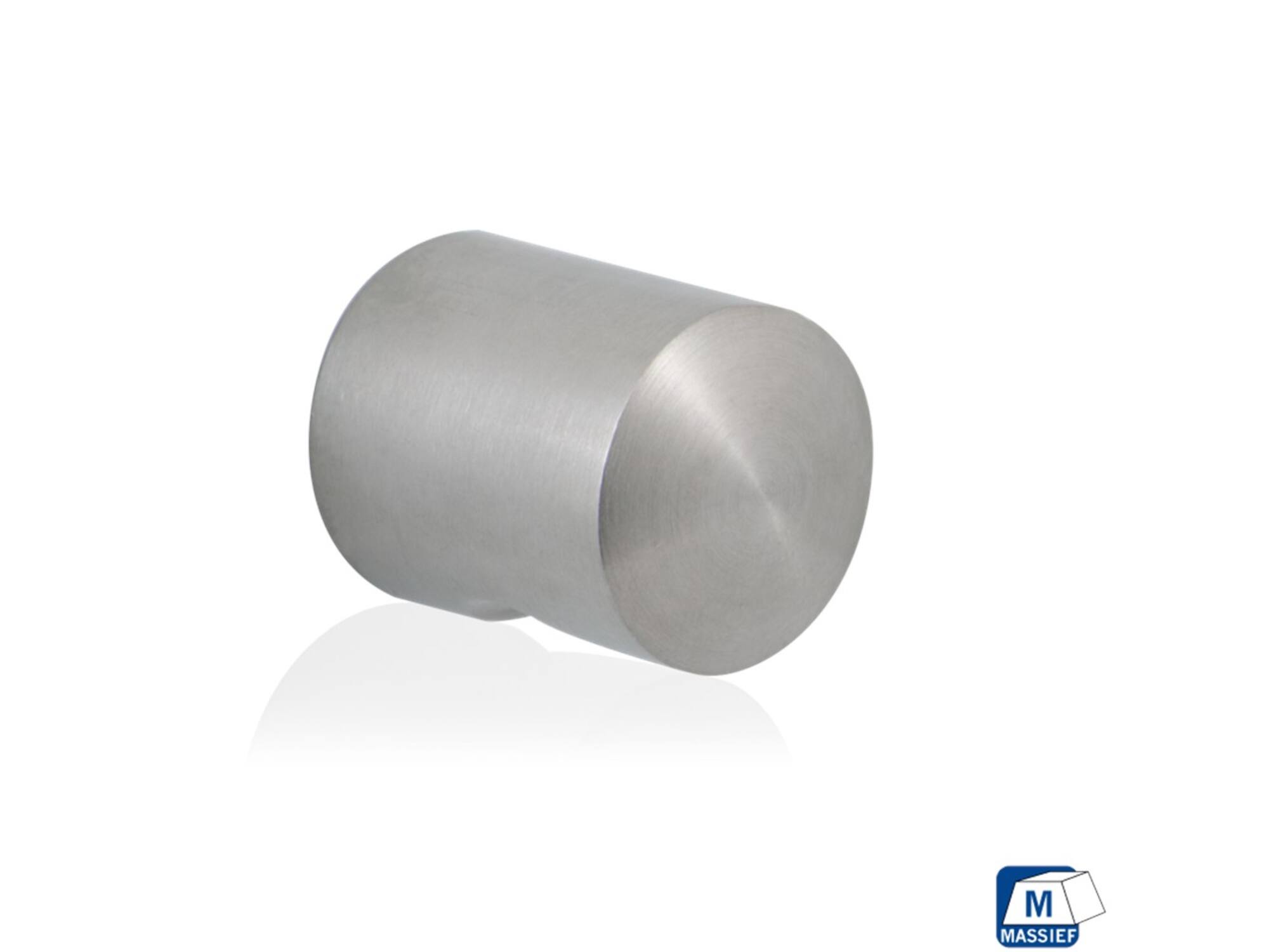GPF Rvs meubelknop rond 35mm GPF 5515.35