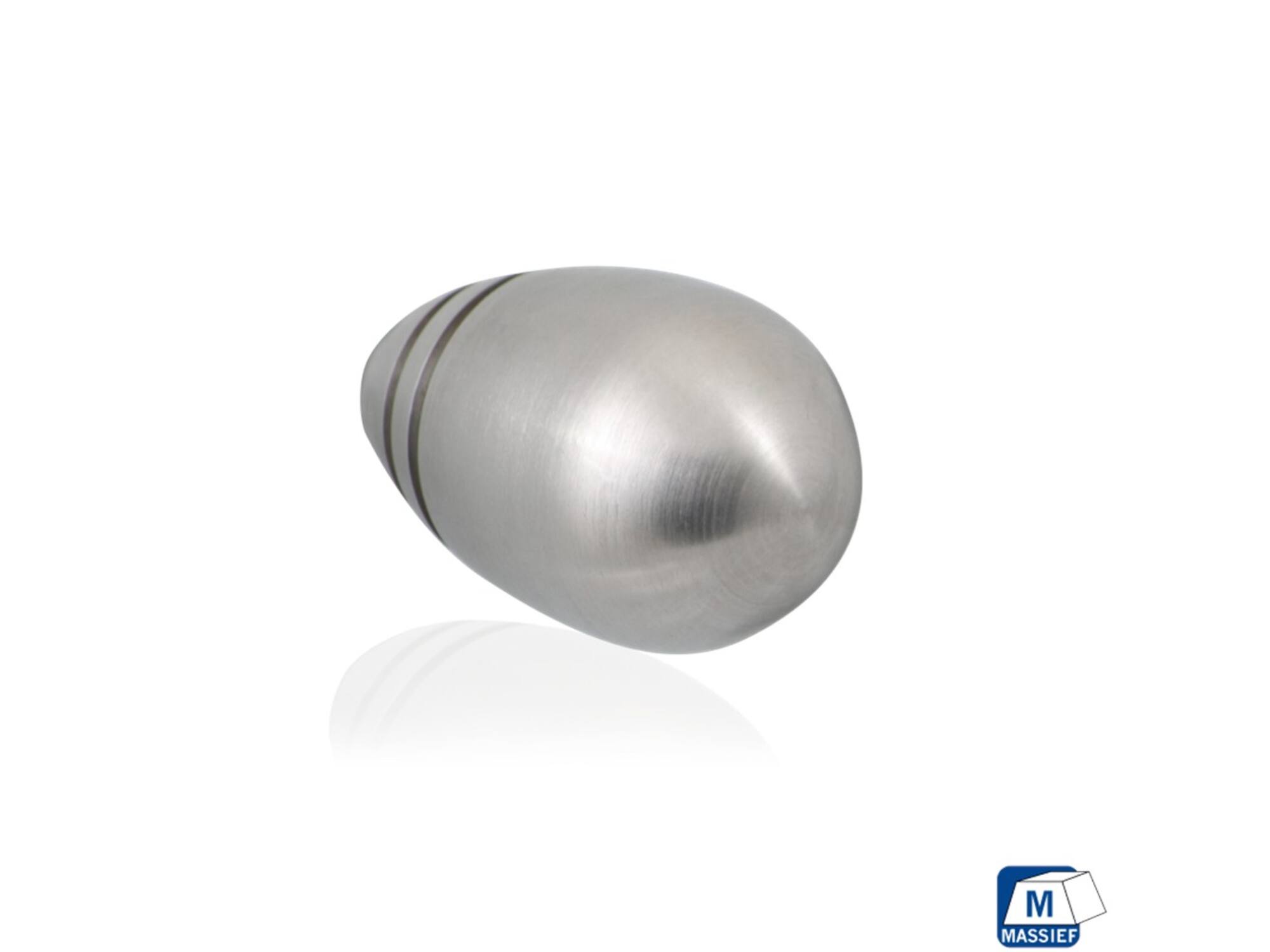 GPF Rvs meubelknop rond 20mm GPF 5525.20