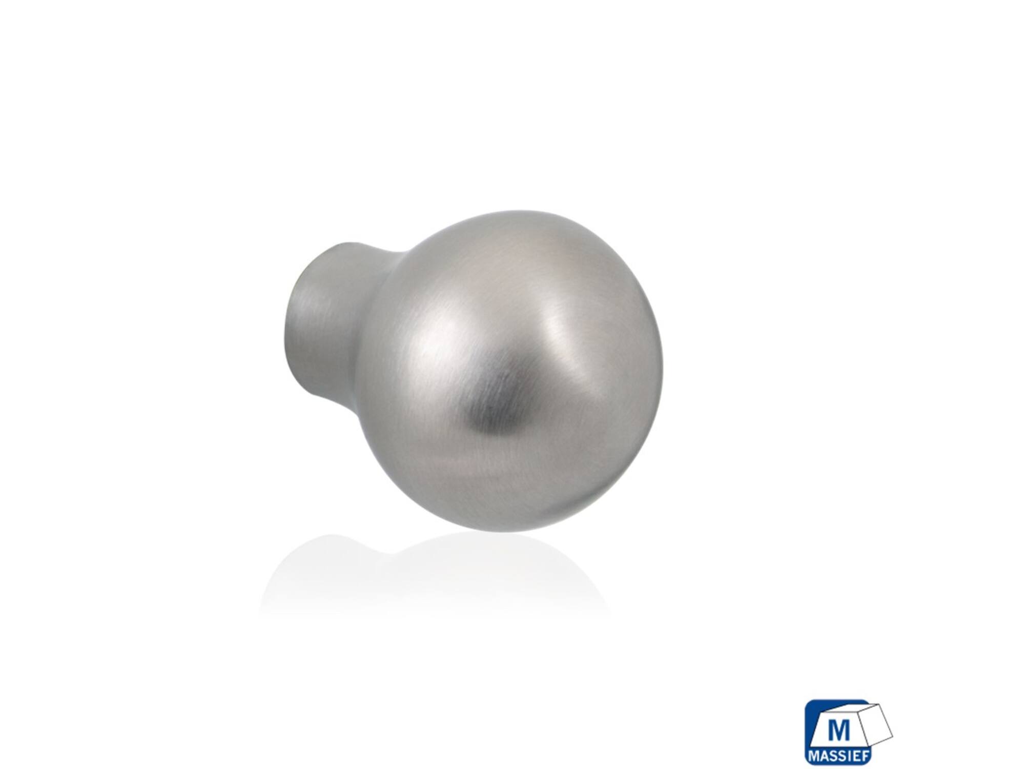 GPF Rvs meubelknop rond 20mm GPF 5530.20