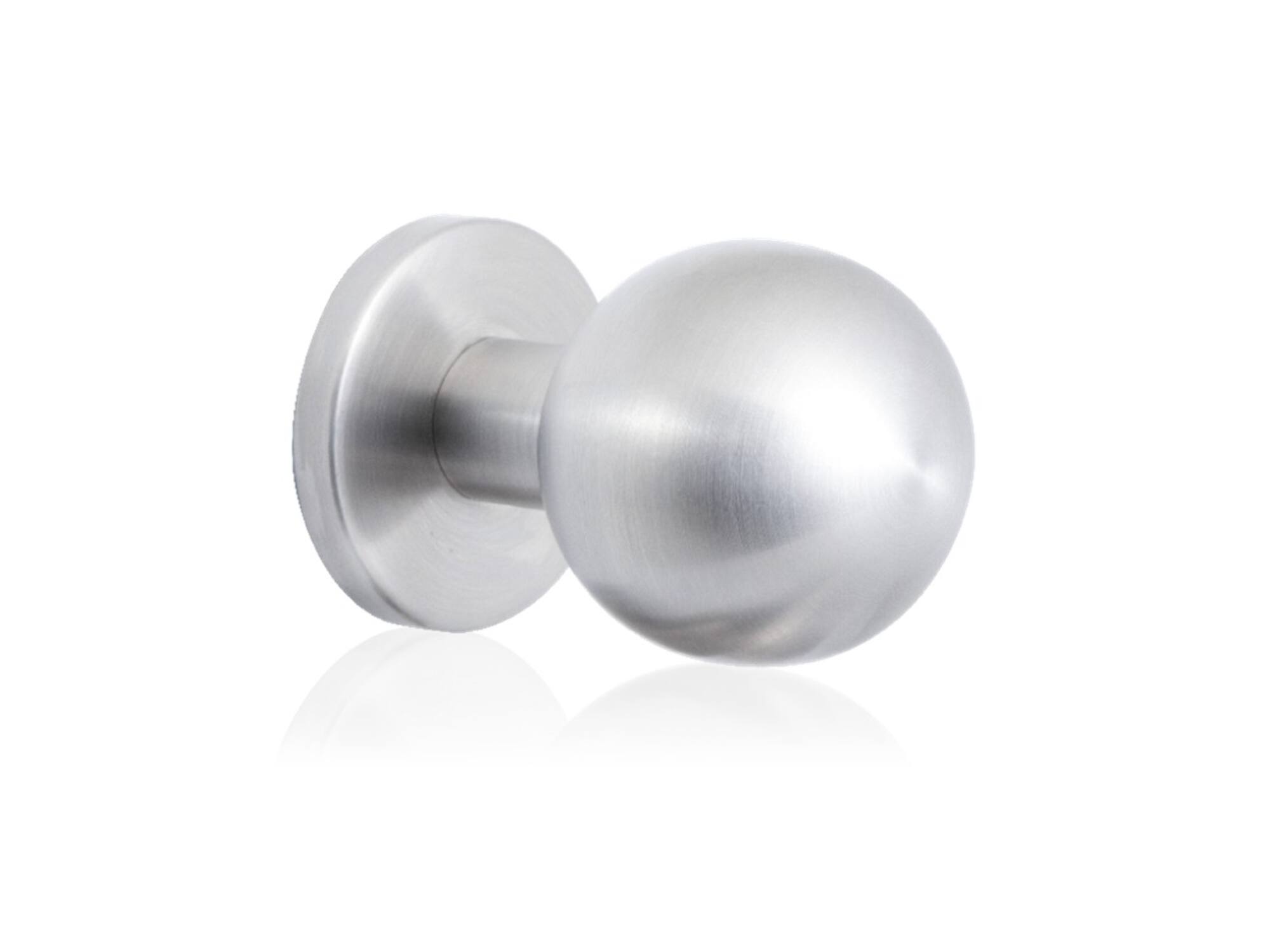 GPF Rvs kogel voordeurknop 63mm GPF 9822.09