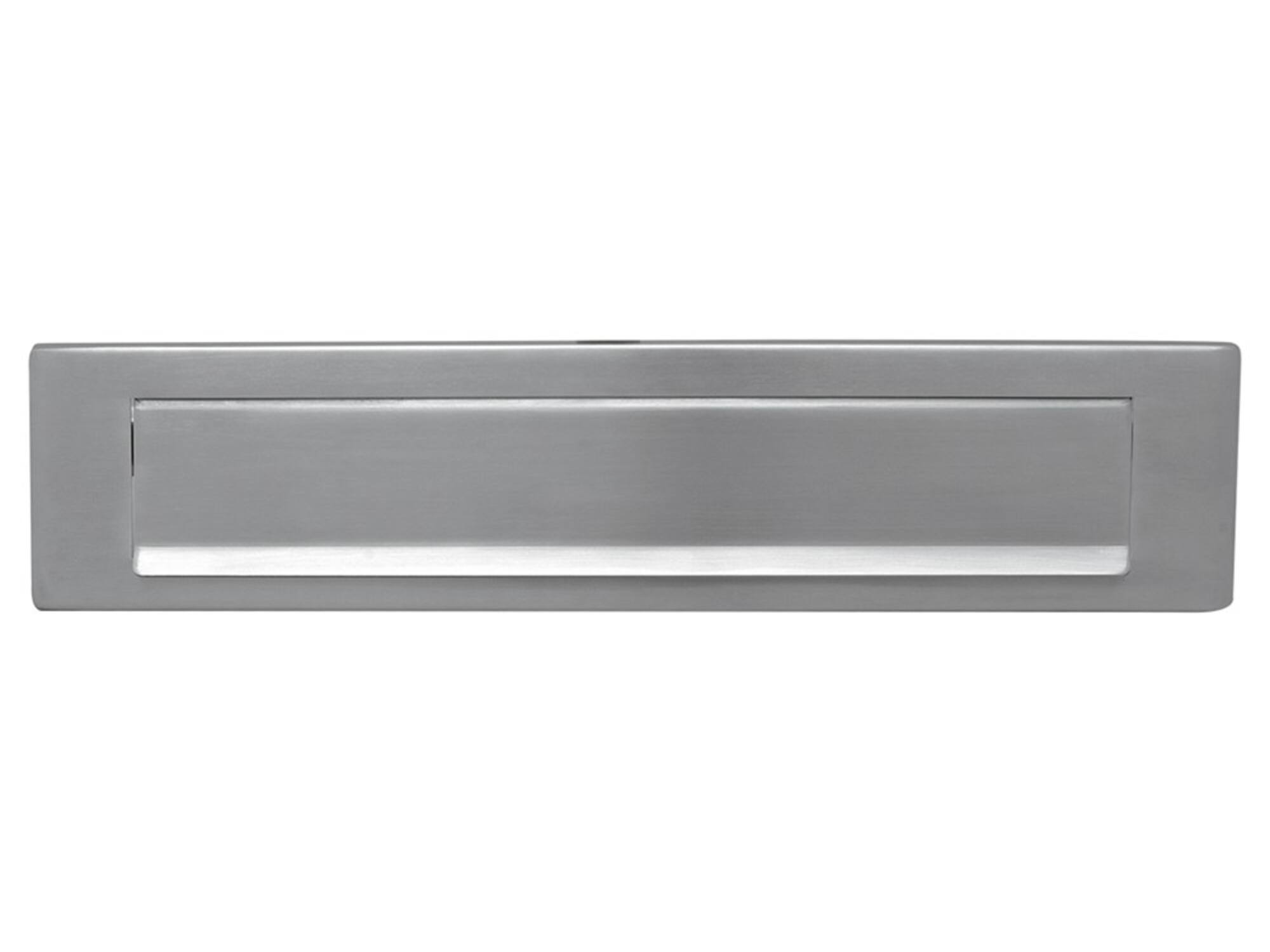 GPF Rvs briefplaat /klep 340x77mm GPF 9830.09