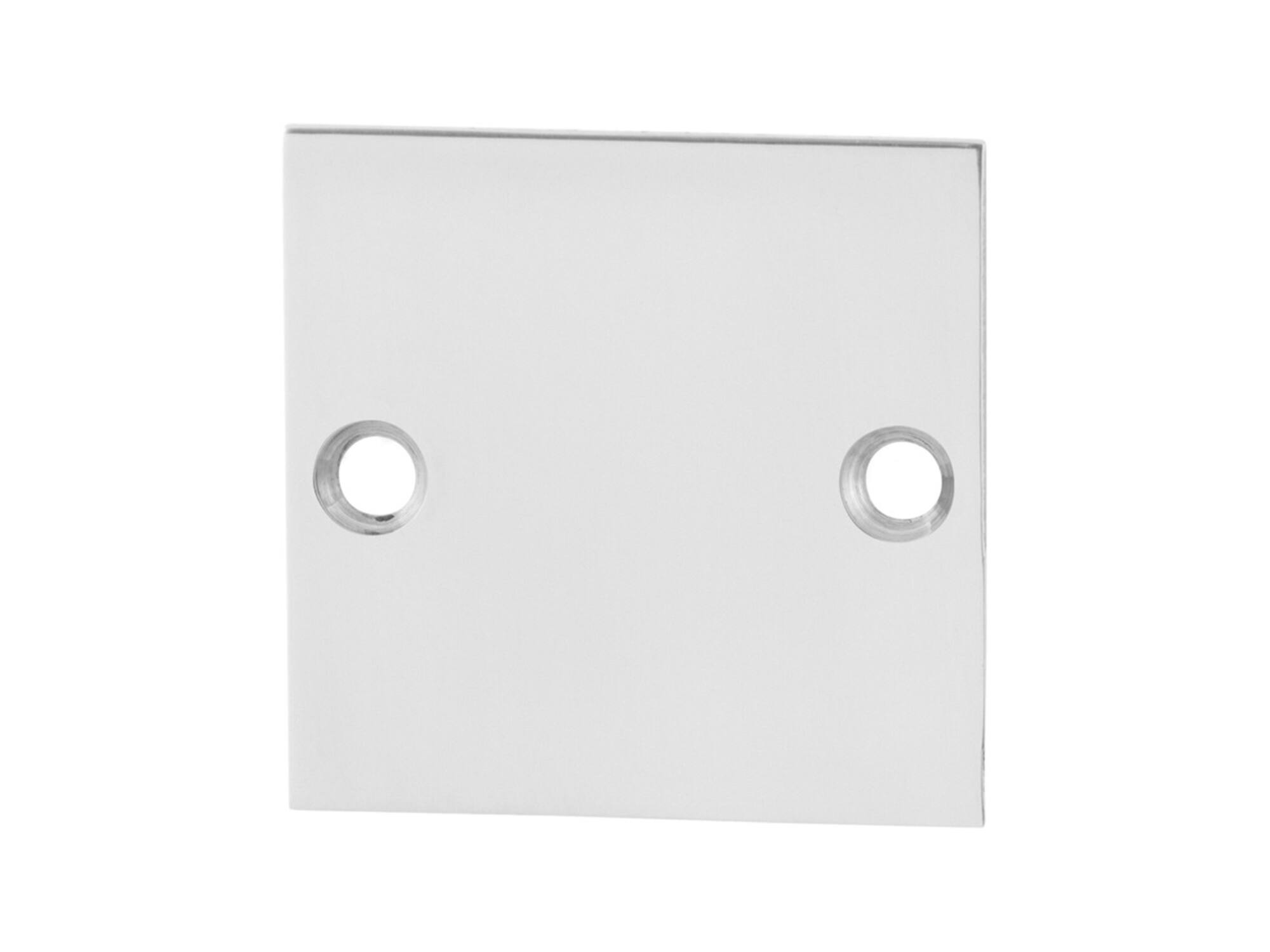 GPF blinde vierkante rozet 50x50x2mm 0900.48