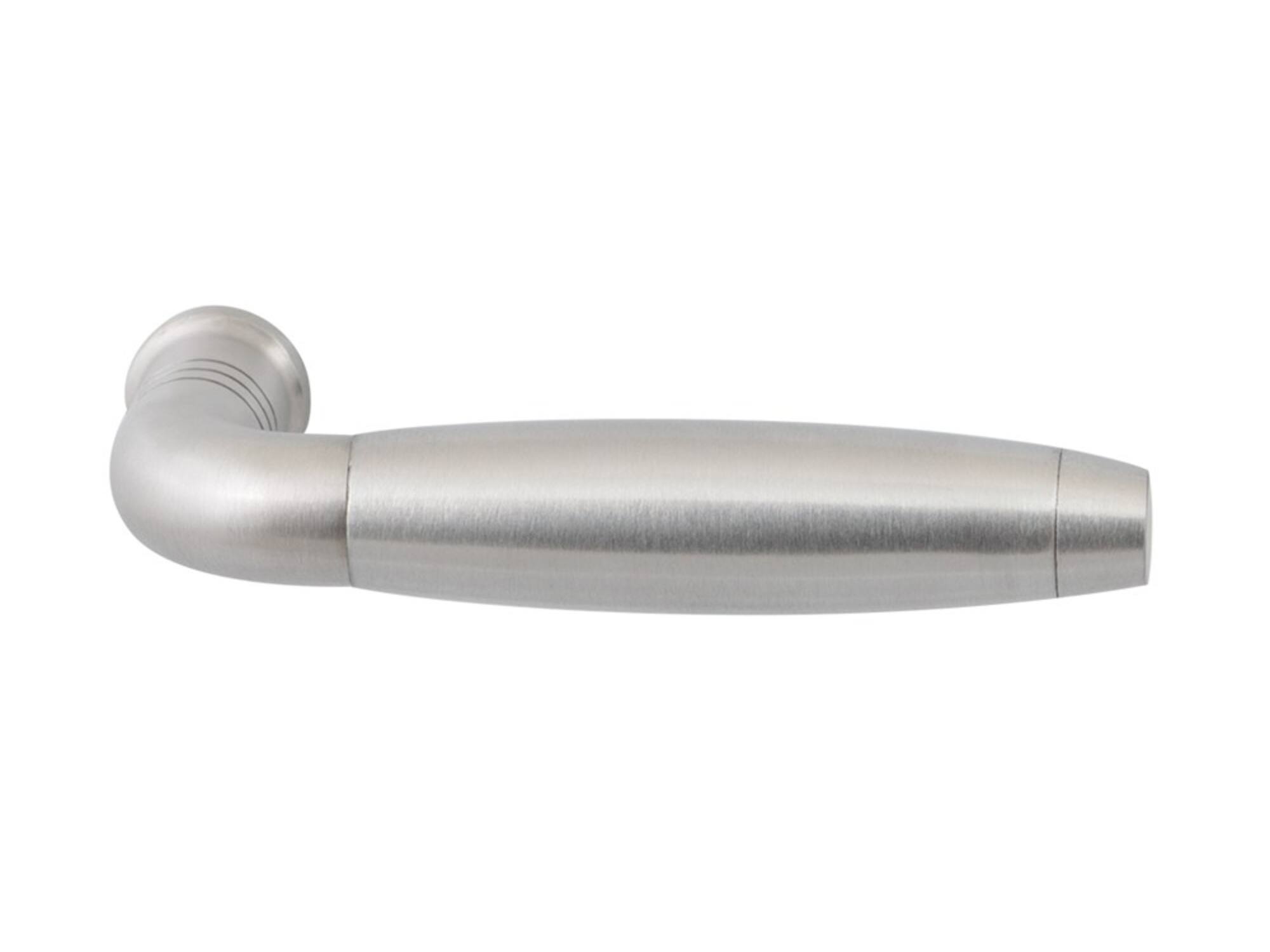 GPF Ika deurkruk gebogen met trapezium eindk 4245